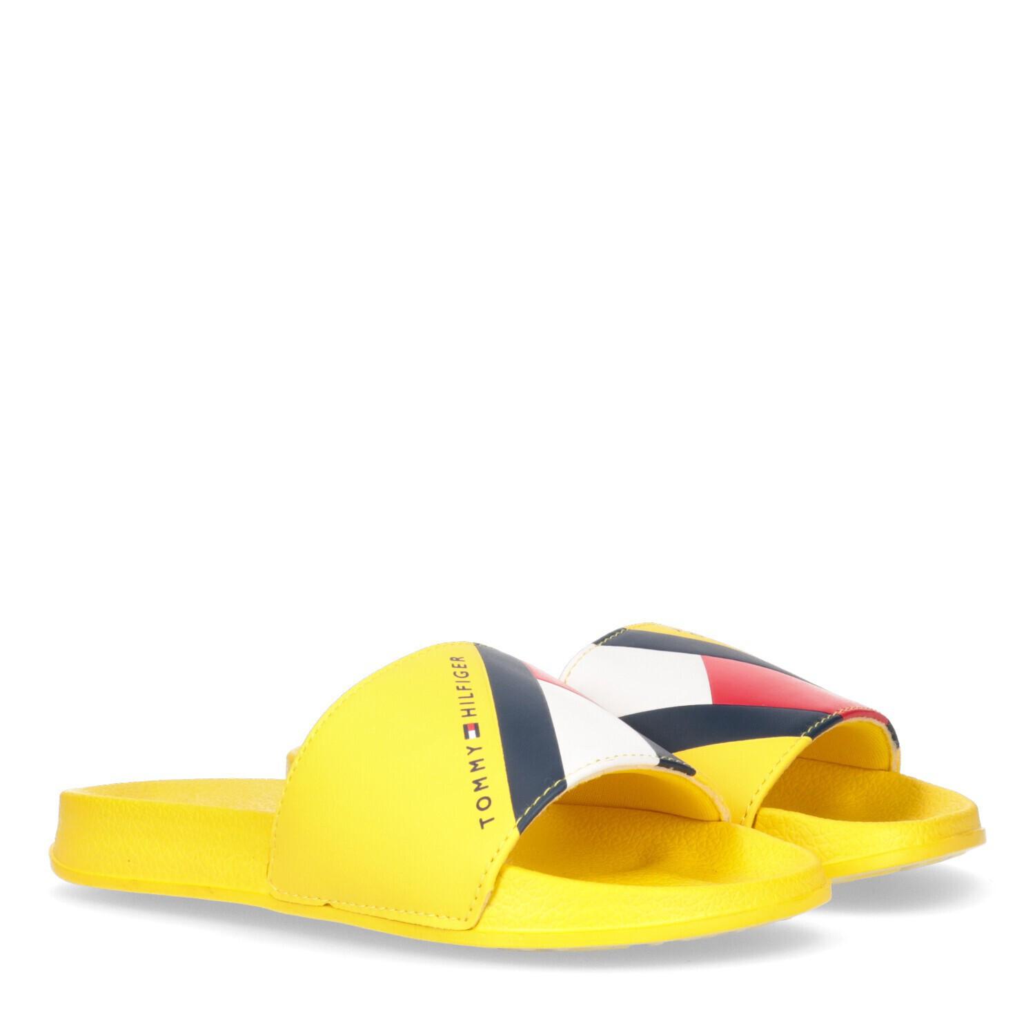 Tommy Hilfiger - slides mit flaggenaufdruck kinder, 30 von Tommy Hilfiger