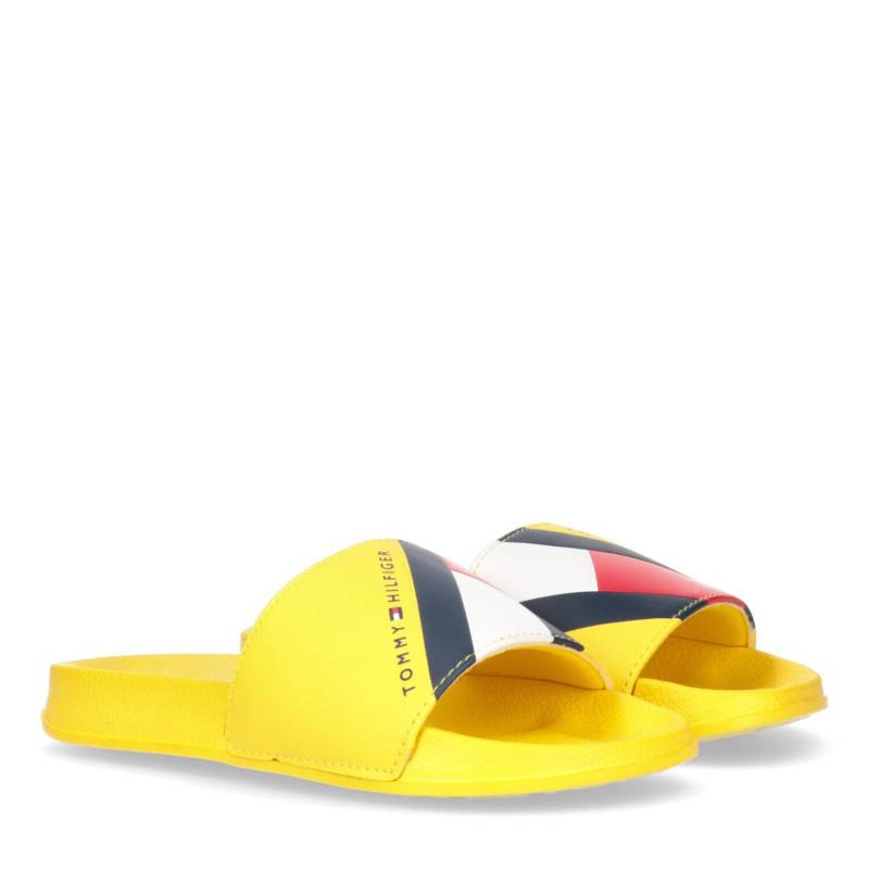 Slides Mit Flaggenaufdruck Kinder Unisex  30 von TOMMY HILFIGER