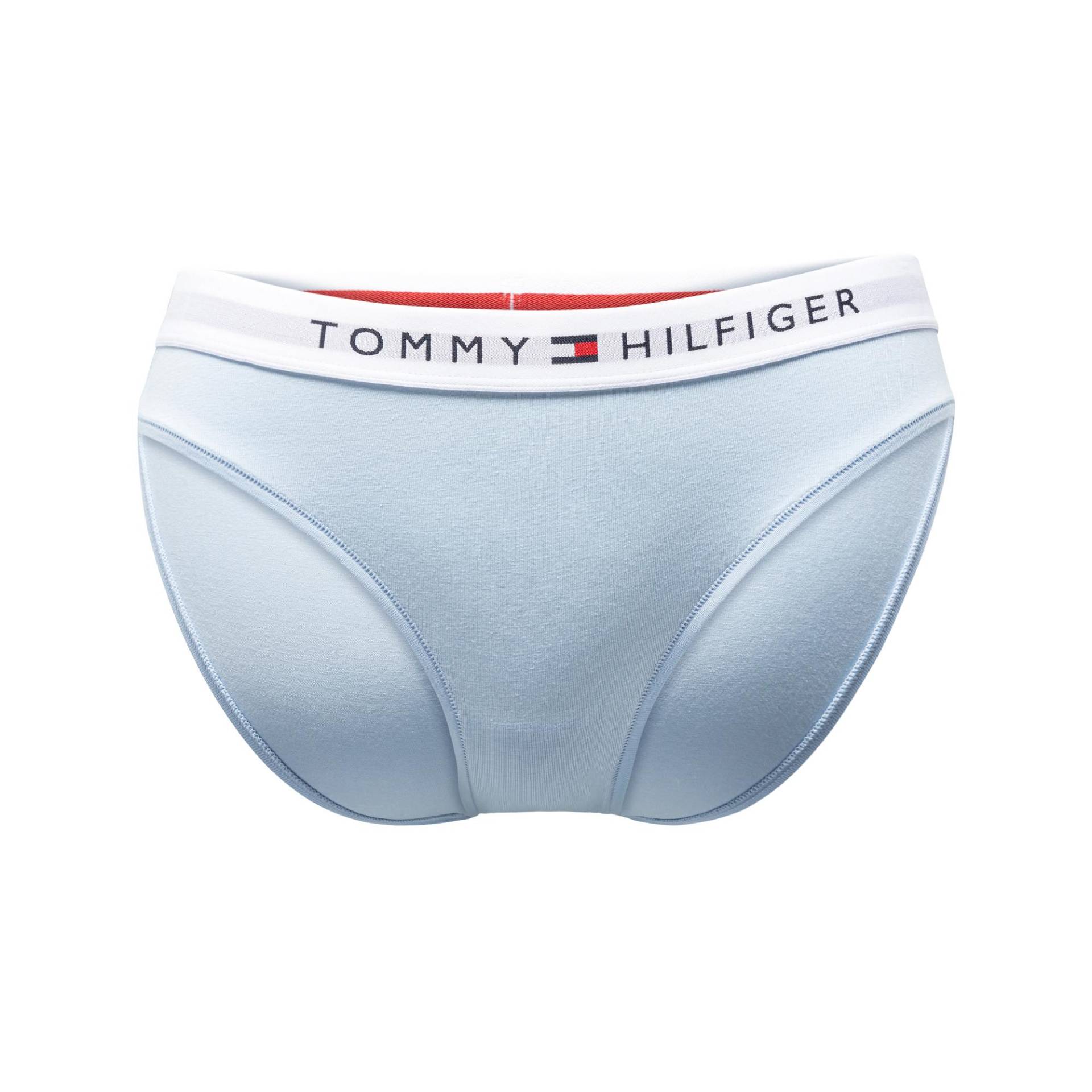 Slip Mit Bund Damen Hellblau XS von TOMMY HILFIGER