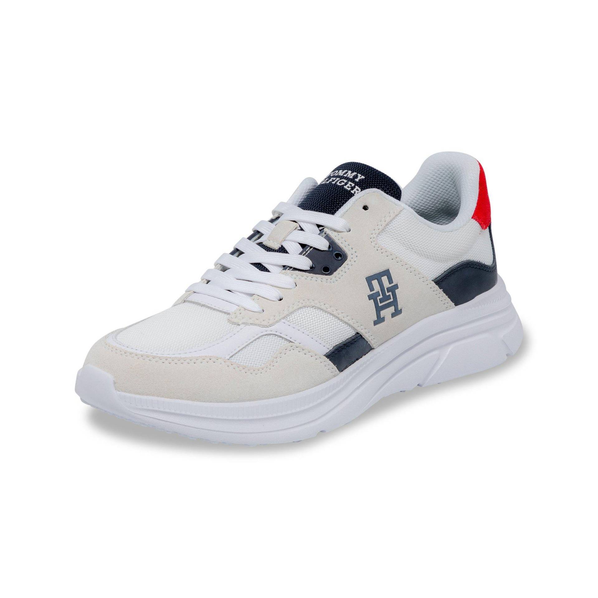 Sneakers, Low Top Herren Weiss 40 von TOMMY HILFIGER