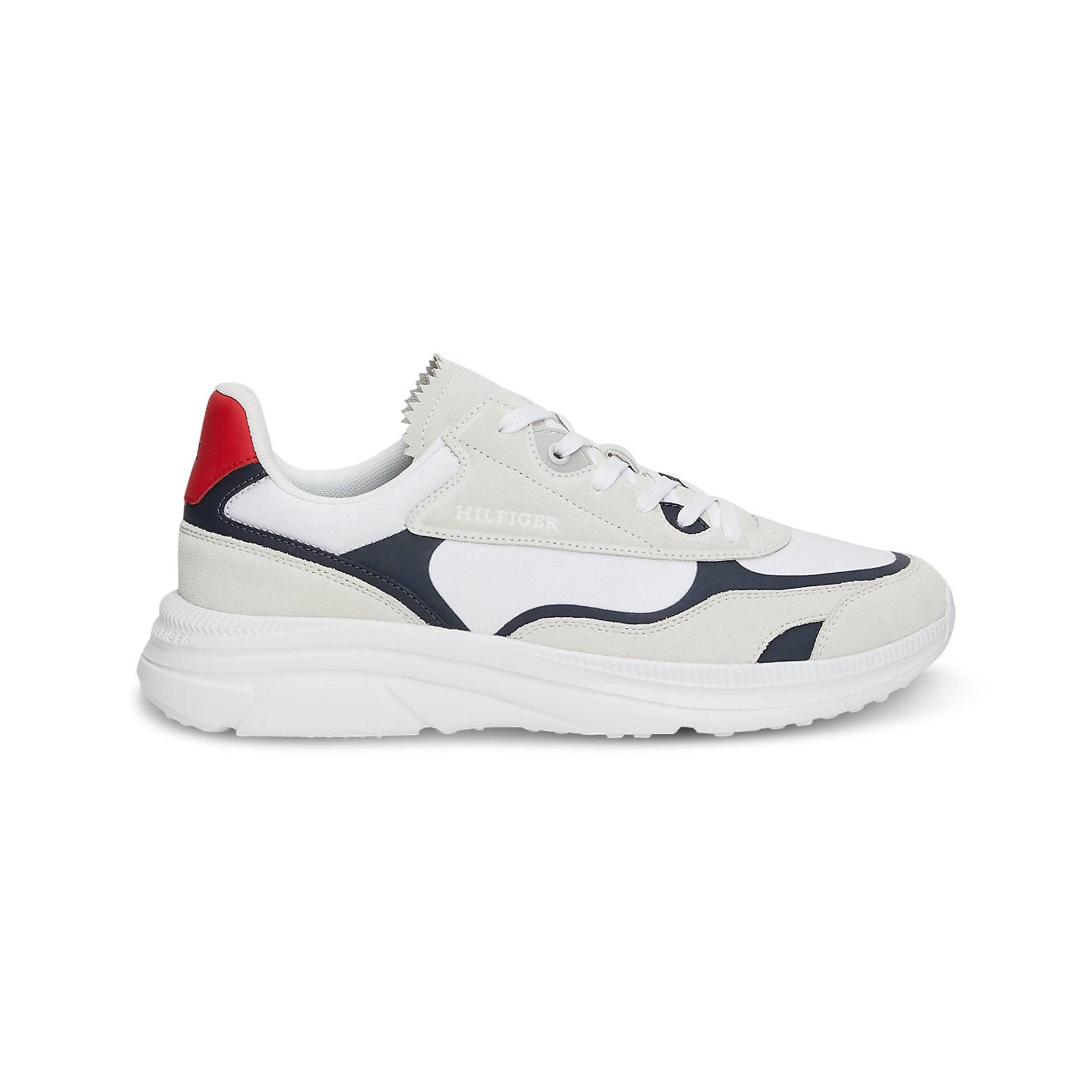 Sneakers, Low Top Herren Weiss 40 von TOMMY HILFIGER