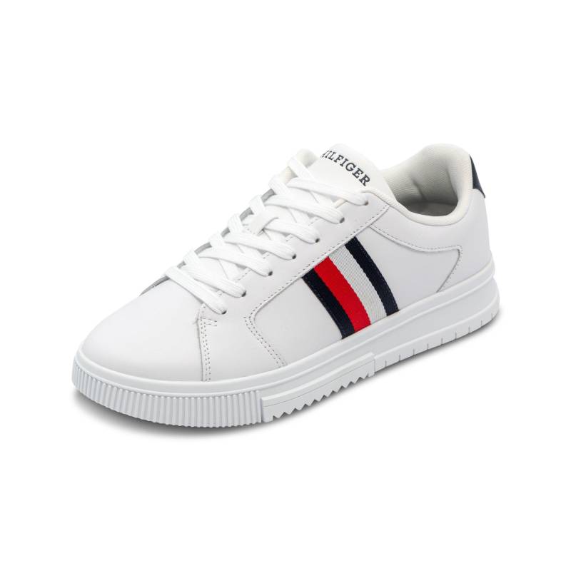 Sneakers, Low Top Herren Weiss 43 von TOMMY HILFIGER