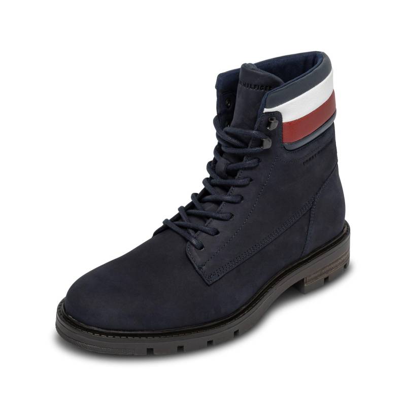 Stiefel, High Heel Herren Blau 41 von TOMMY HILFIGER