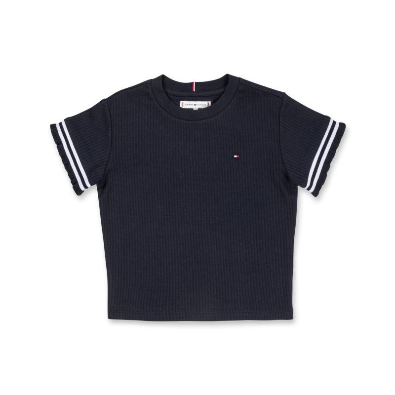 T-shirt, Kurzarm Mädchen Dunkelblau 10A von TOMMY HILFIGER