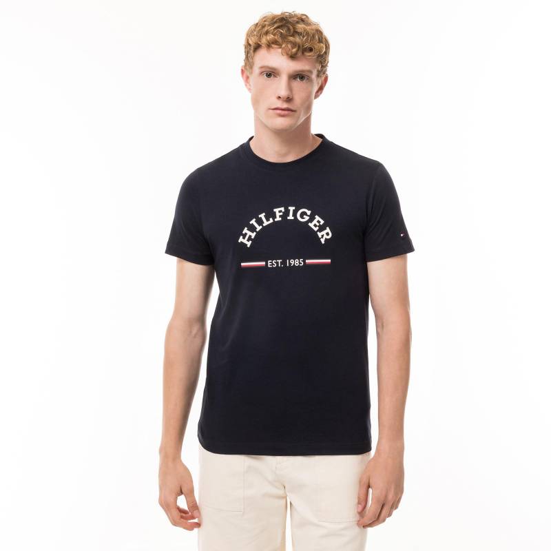 T-shirt Herren Marine L von TOMMY HILFIGER