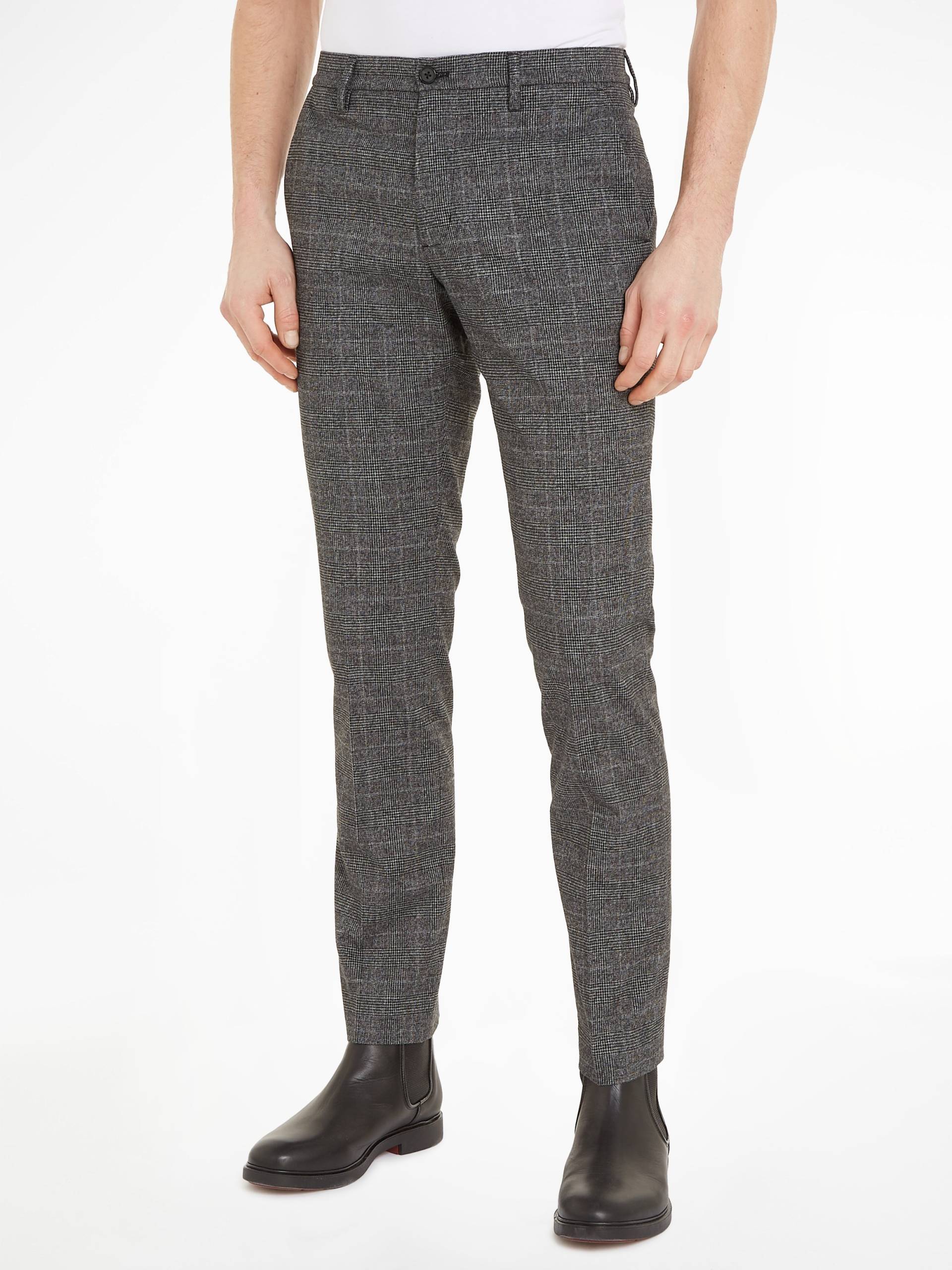 Tommy Hilfiger 5-Pocket-Hose »DENTON BRUSHED CHECK« von TOMMY HILFIGER