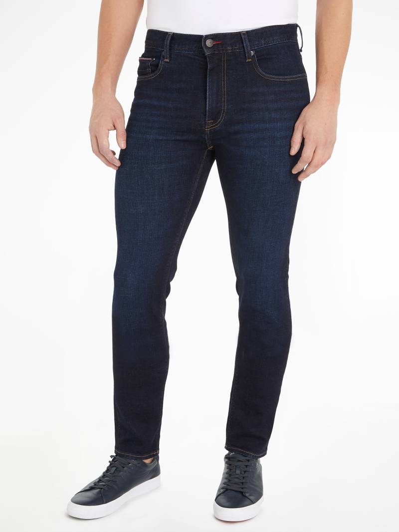 Tommy Hilfiger 5-Pocket-Jeans »SLIM BLEECKER PSTR«, mit Tommy Hilfiger Leder-Batch am hinteren Bundabschluss von TOMMY HILFIGER