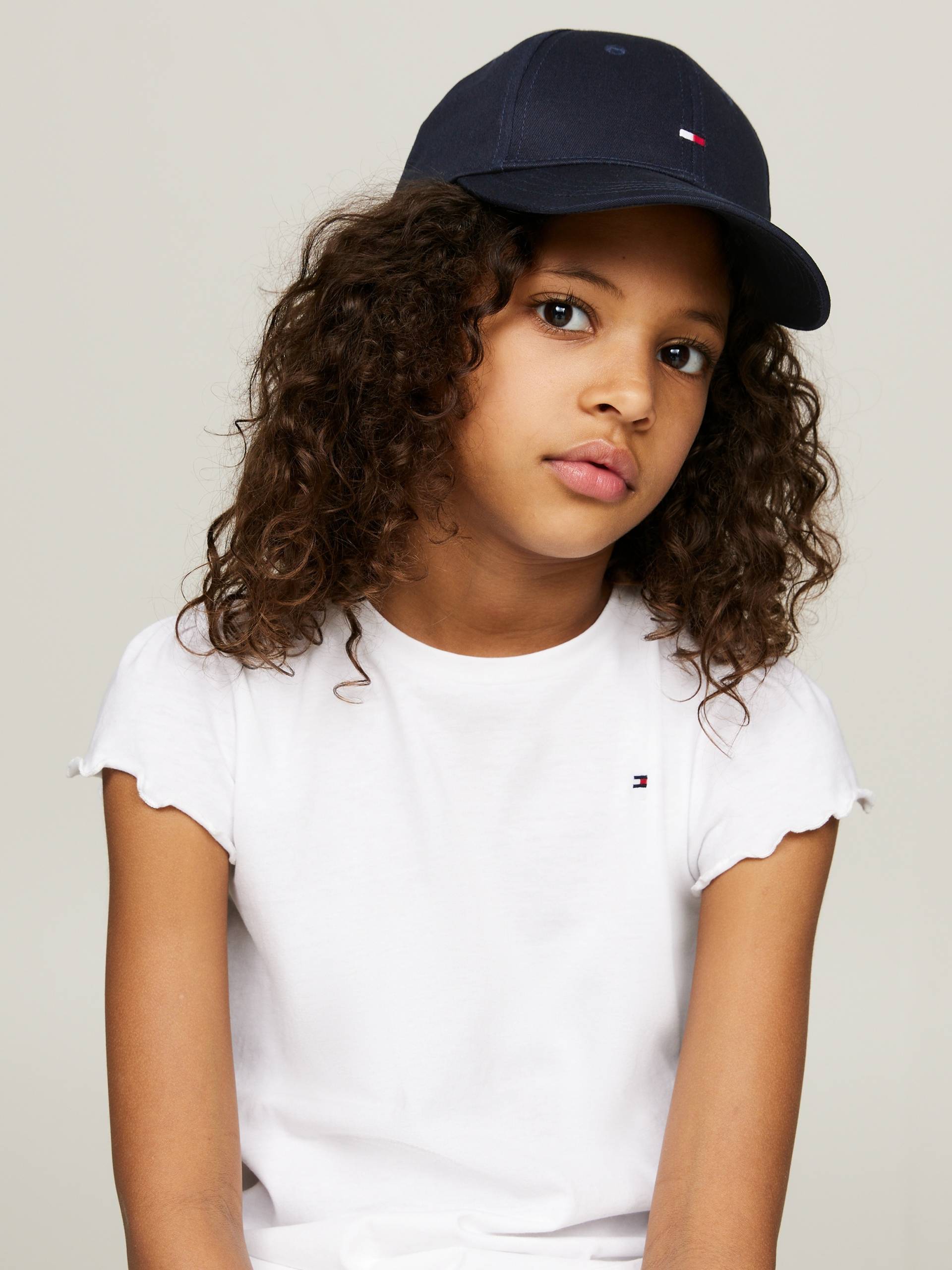 Tommy Hilfiger Baseball Cap »SMALL FLAG CAP«, Klemmverschluss, Logostickerei, für Kinder von TOMMY HILFIGER