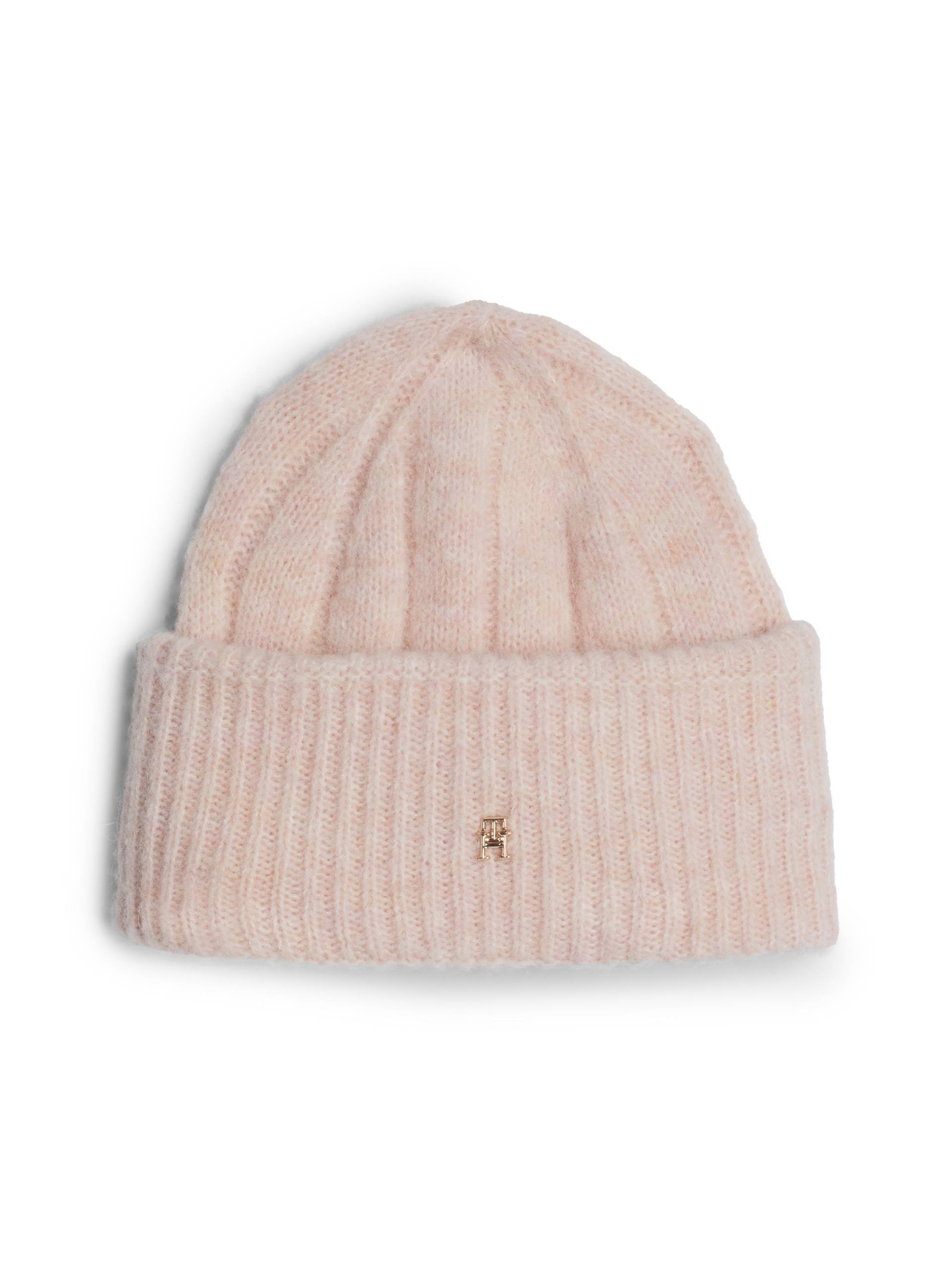 Tommy Hilfiger Beanie »TH TIMELESS BEANIE«, mit Monogramm-Emblem von TOMMY HILFIGER