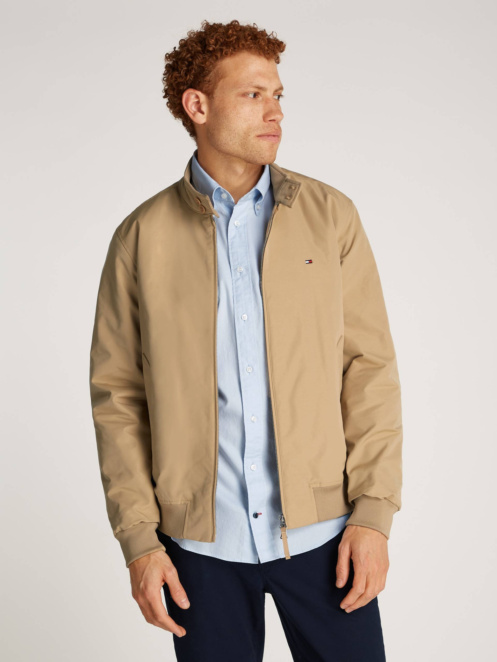 Tommy Hilfiger Blouson »HARRINGTON JACKET«, mit Seitentaschen von TOMMY HILFIGER