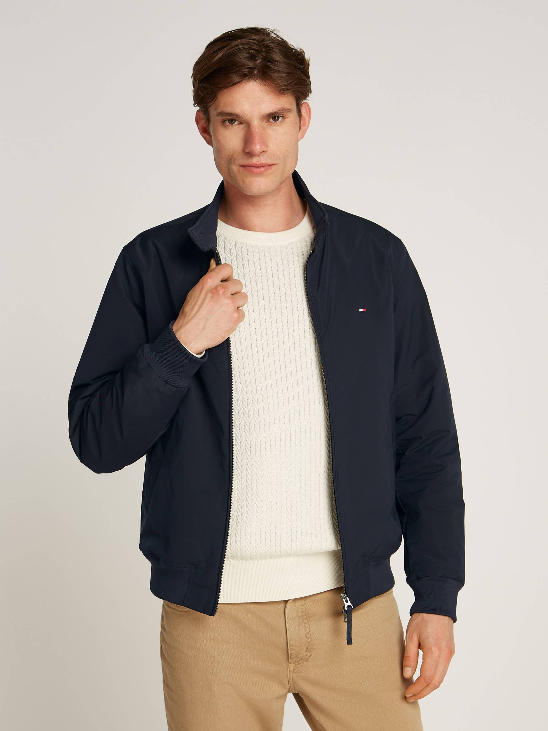 Tommy Hilfiger Blouson »HARRINGTON JACKET«, mit Seitentaschen von TOMMY HILFIGER