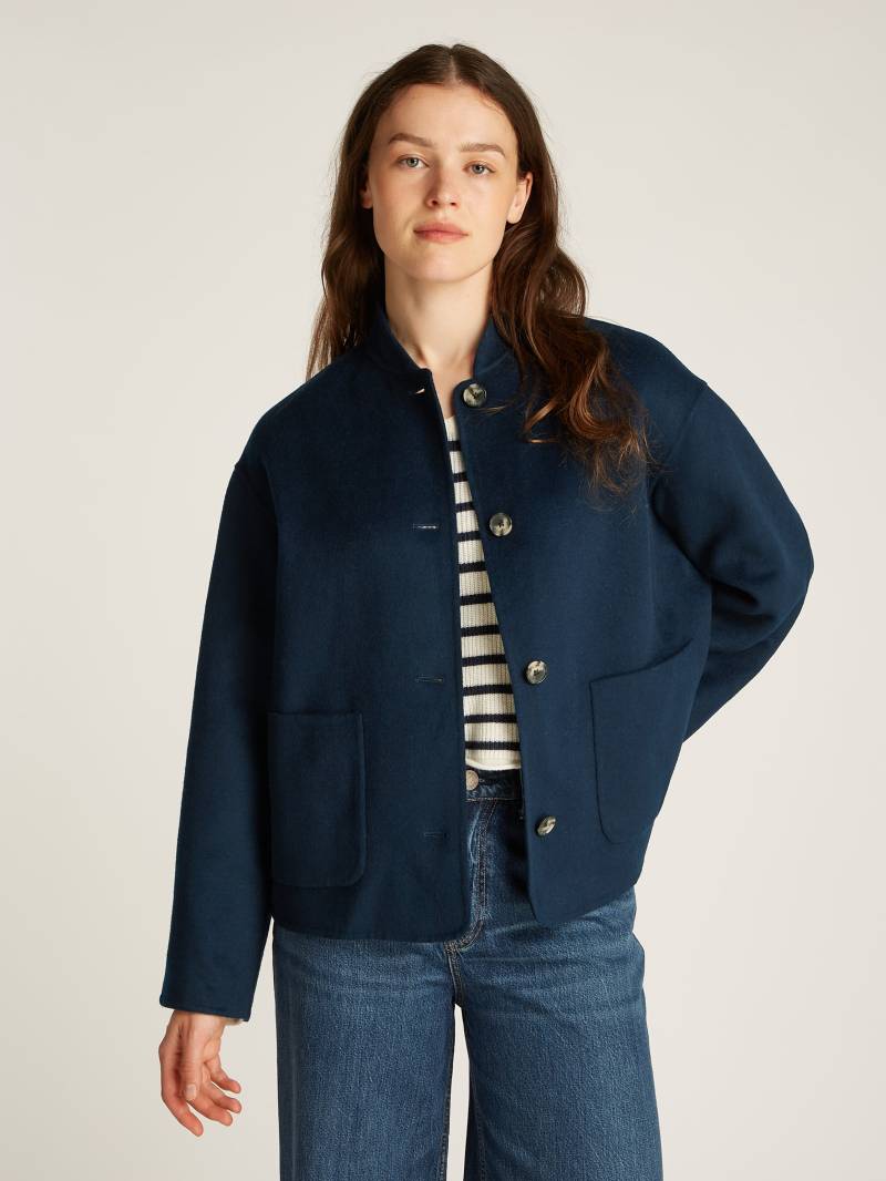 Tommy Hilfiger Bomberjacke »DF WOOL BOMBER JACKET«, mit Wollanteil von TOMMY HILFIGER