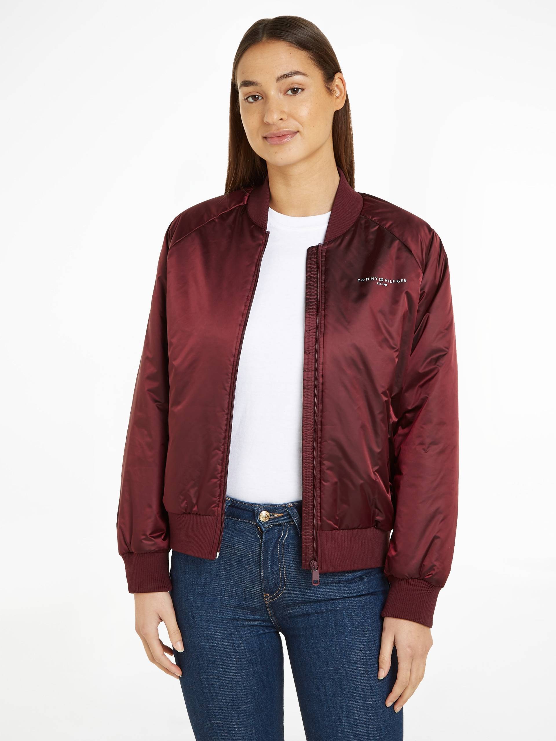 Tommy Hilfiger Bomberjacke »ESS MINI CORP REGULAR BOMBER«, mit Tommy Hilfiger Markenlabel von TOMMY HILFIGER