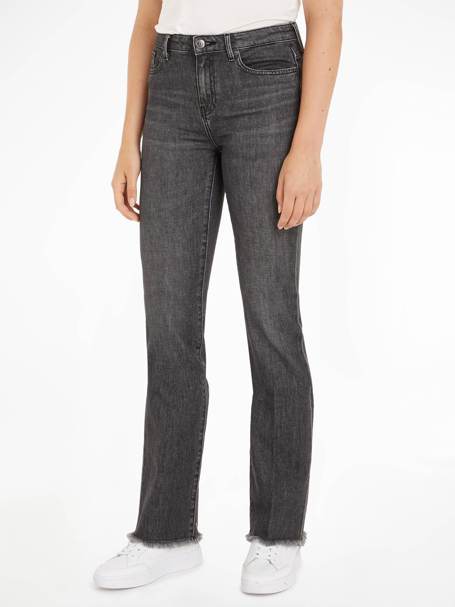 Tommy Hilfiger Bootcut-Jeans »BOOTCUT RW BEA«, mit Leder-Badge von TOMMY HILFIGER