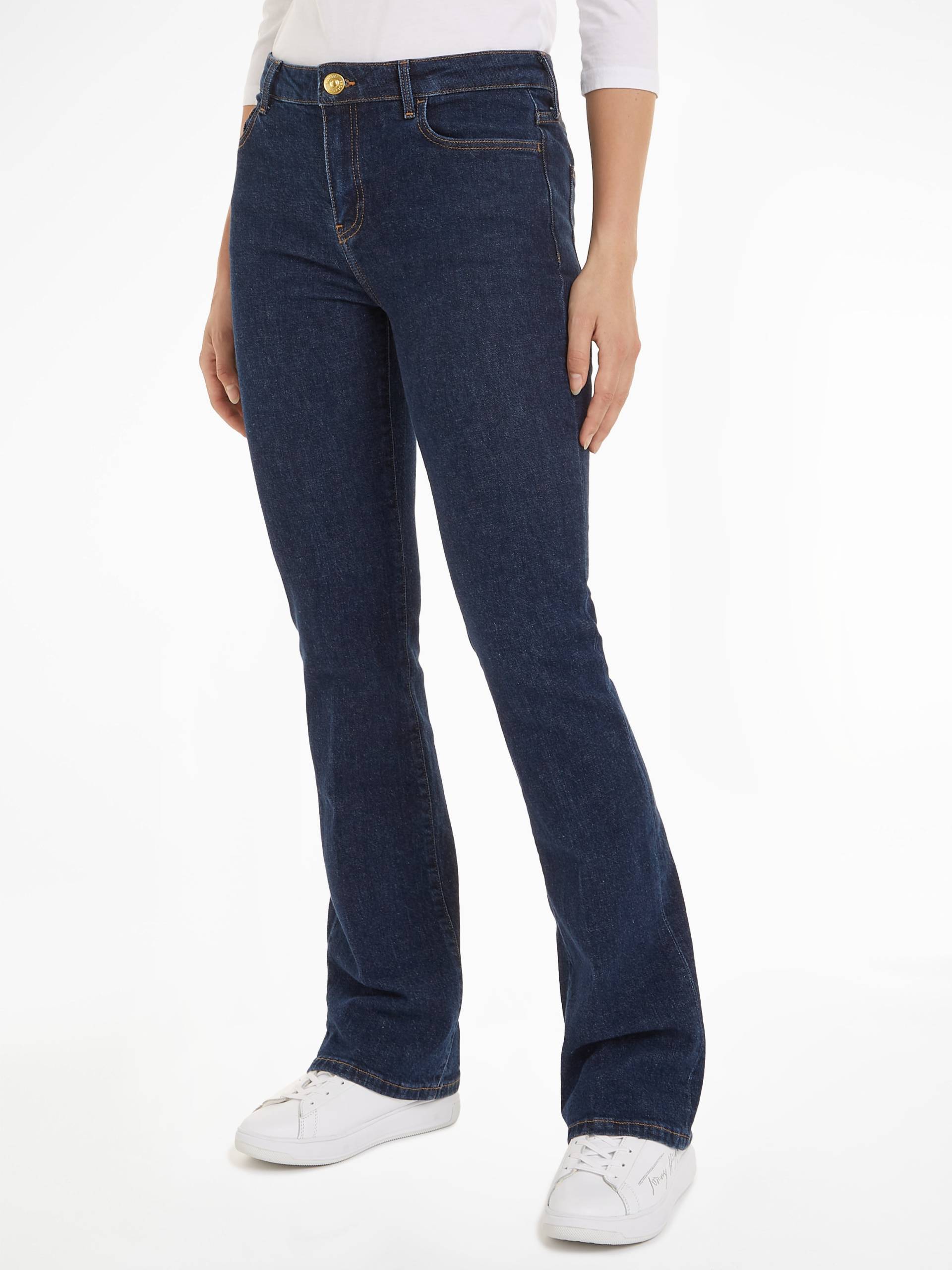 Tommy Hilfiger Bootcut-Jeans »BOOTCUT RW CLER«, mit Tommy Hilfiger Logo-Badge von TOMMY HILFIGER