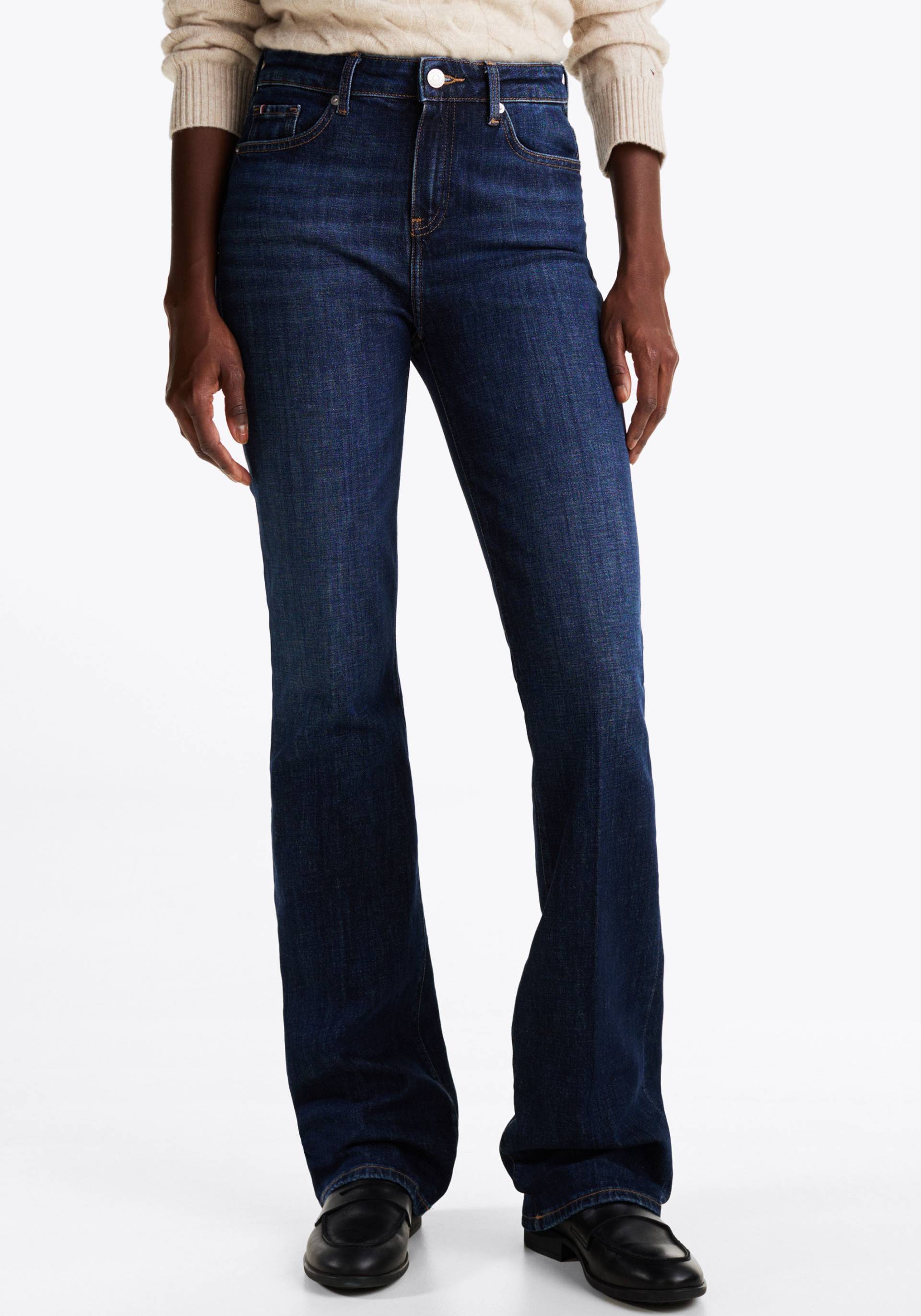 Tommy Hilfiger Bootcut-Jeans »BOOTCUT RW PATY«, mit Tommy Hilfiger Logo-Badge von TOMMY HILFIGER