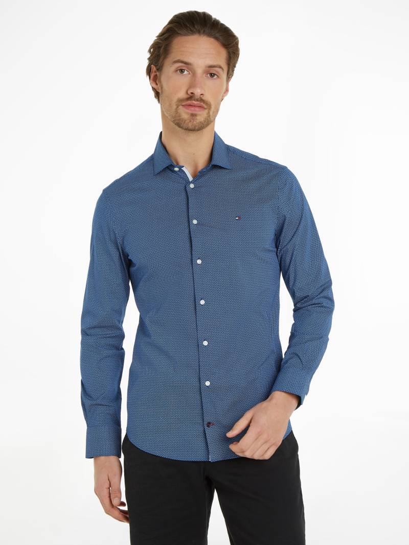 Tommy Hilfiger Businesshemd »CL STRETCH MICRO PRINT SF SHIRT« von TOMMY HILFIGER