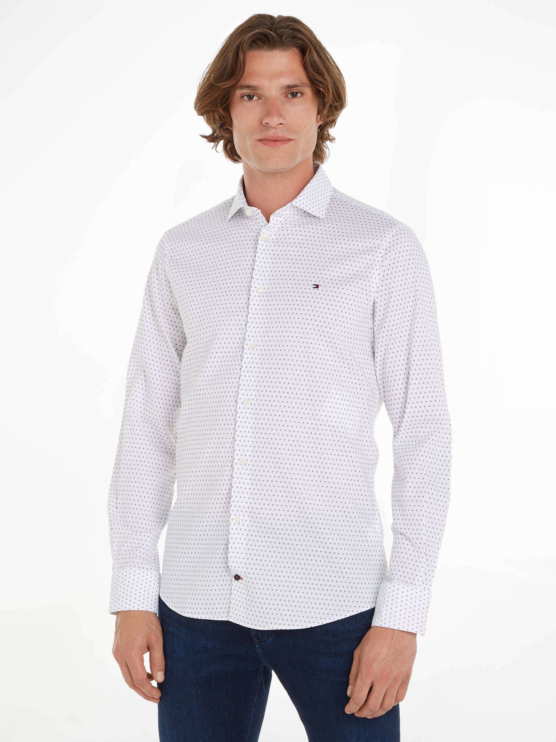 Tommy Hilfiger Businesshemd »CL-W OXF CIRCLE PRINT SHIRT SF« Tommy Hilfiger Businesshemd »CL-W OXF CIRCLE PRINT SHIRT SF« von TOMMY HILFIGER