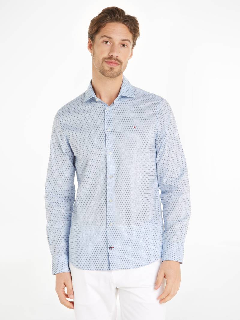 Tommy Hilfiger Businesshemd »CL-W OXF CIRCLE PRINT SHIRT SF« von TOMMY HILFIGER