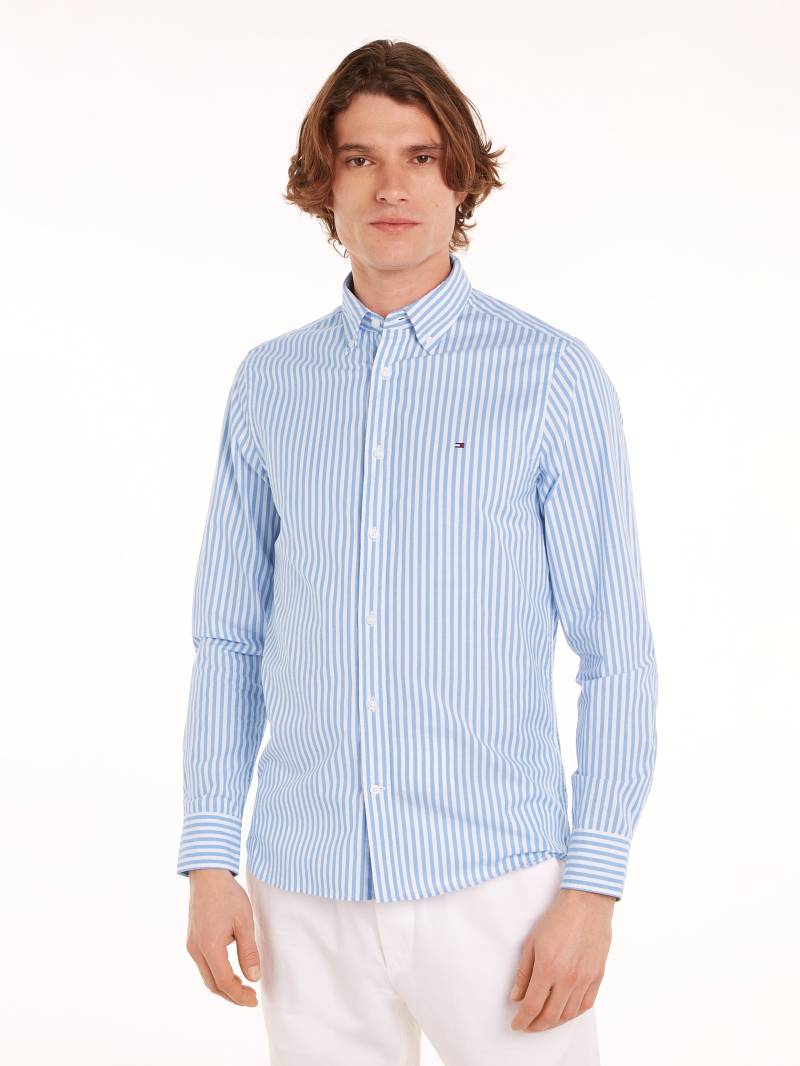 Tommy Hilfiger Businesshemd »CLASSIC POPLIN STRIPE SF SHIRT« von TOMMY HILFIGER