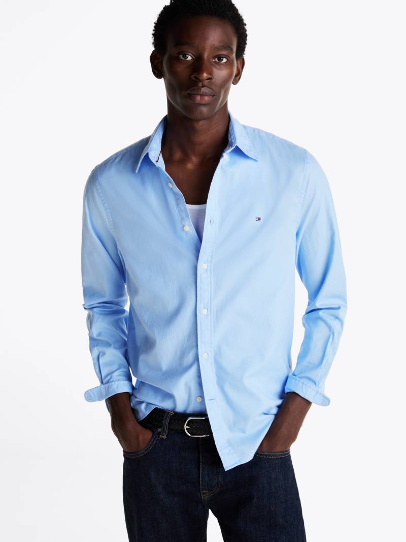 Tommy Hilfiger Businesshemd »FLEX BRUSHED SOLID RF SHIRT« von TOMMY HILFIGER