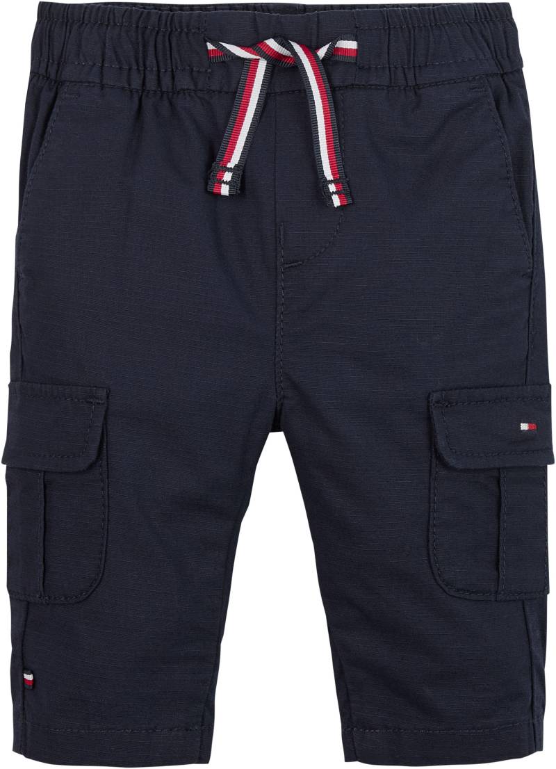 Tommy Hilfiger Cargohose »CARGO PANTS«, Baby bis 2 Jahre mit Logostickerei von TOMMY HILFIGER