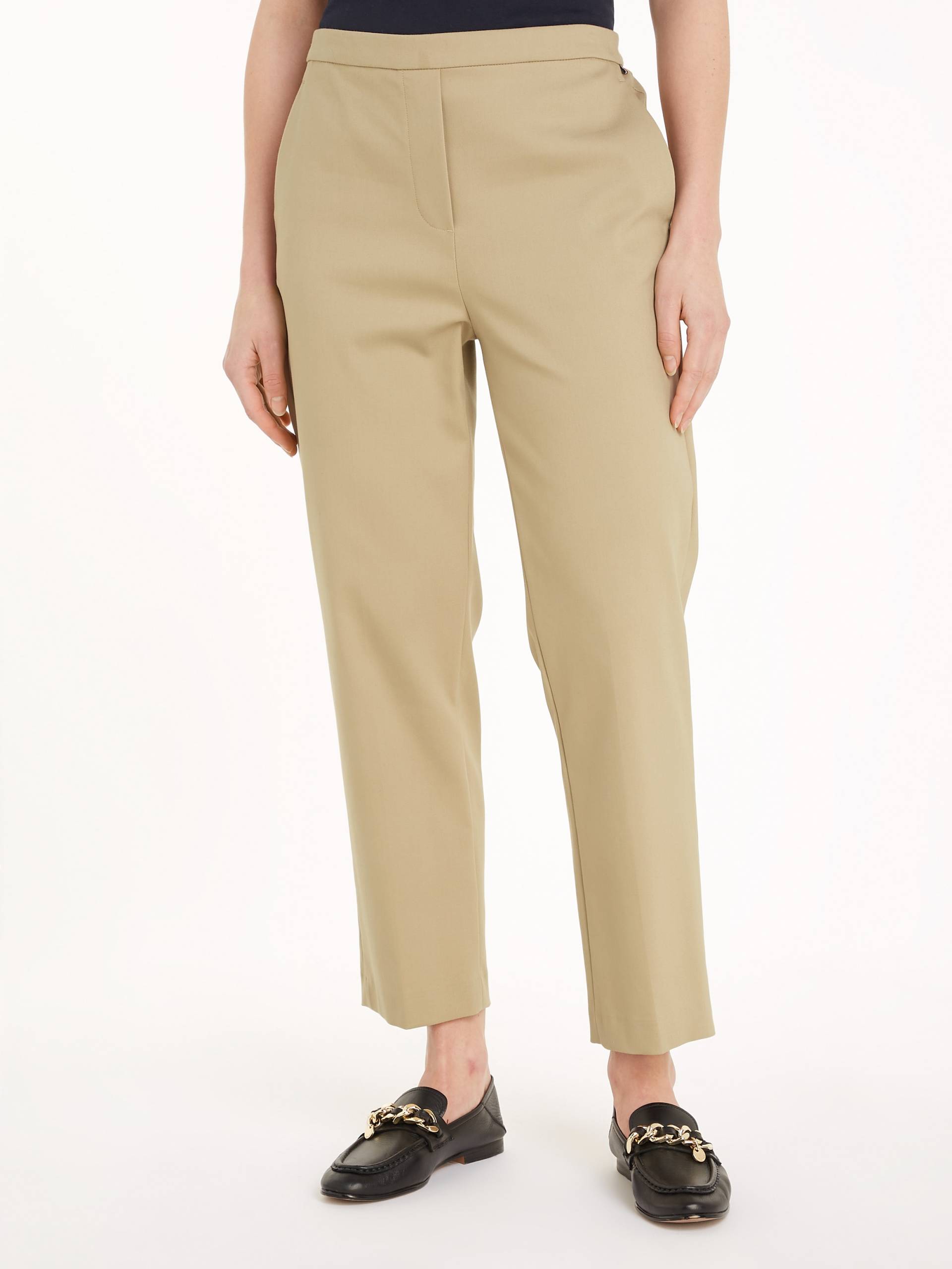 Tommy Hilfiger Chinohose, mit Logostickerei, elastische Pull On Pants Tommy Hilfiger Chinohose, mit Logostickerei, elastische Pull On Pants von TOMMY HILFIGER