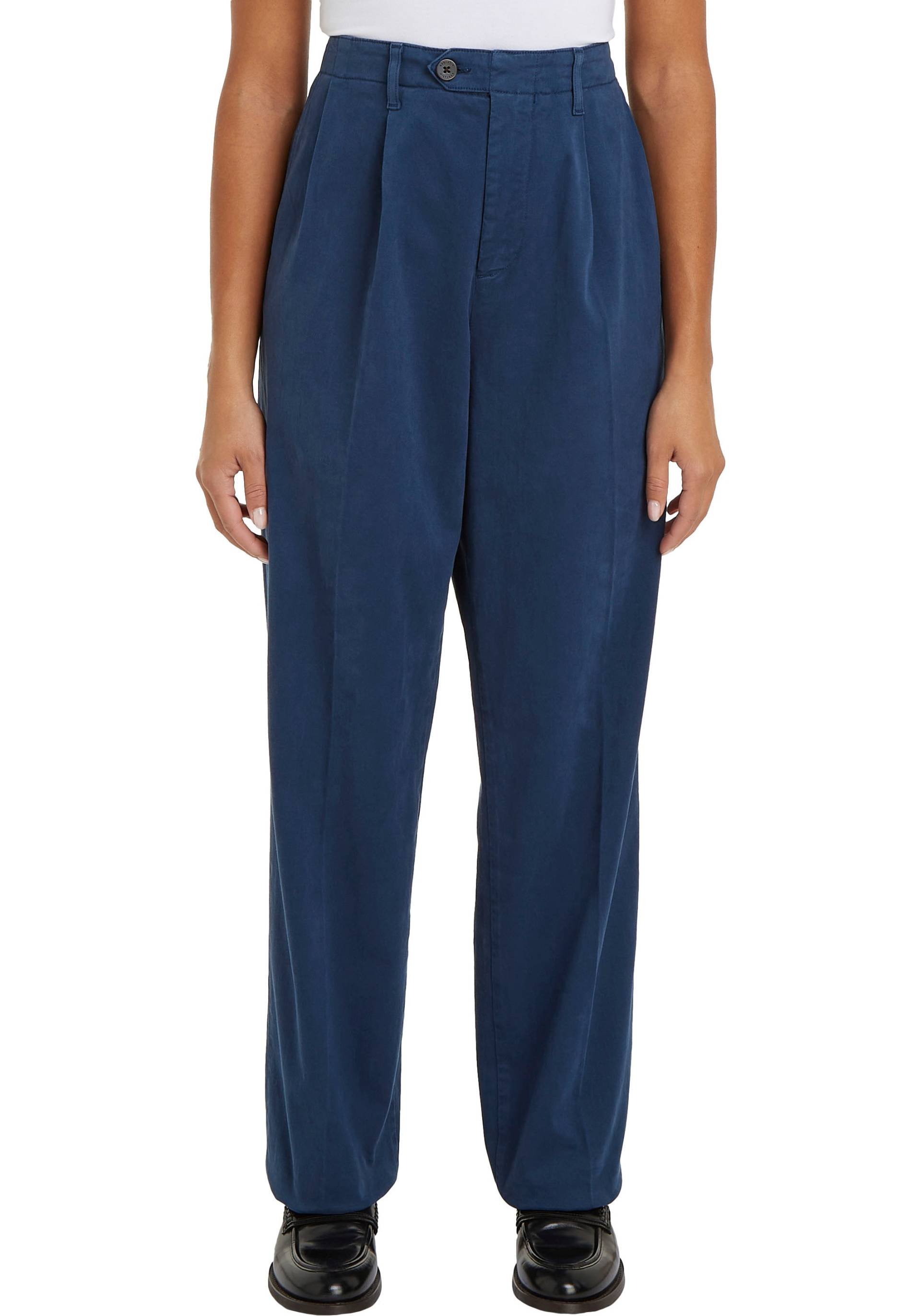 Tommy Hilfiger Chinohose »RELAXED STRAIGHT PLEATED CHINO«, mit Bundfalten Tommy Hilfiger Chinohose »RELAXED STRAIGHT PLEATED CHINO«, mit Bundfalten von TOMMY HILFIGER