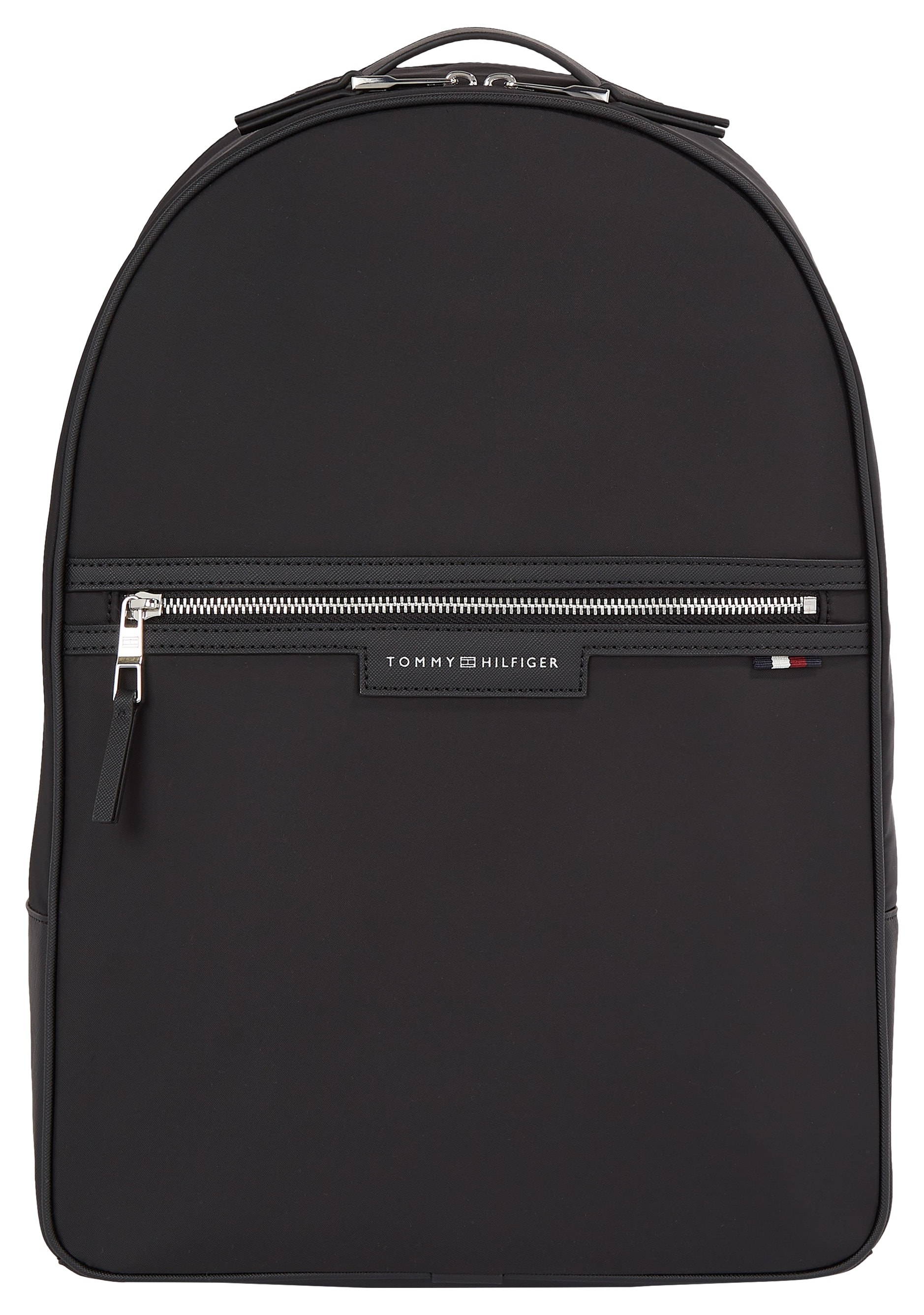 Tommy Hilfiger Cityrucksack »TH URBAN NYLON BACKPACK«, Reissverschluss-Vorderfach von TOMMY HILFIGER