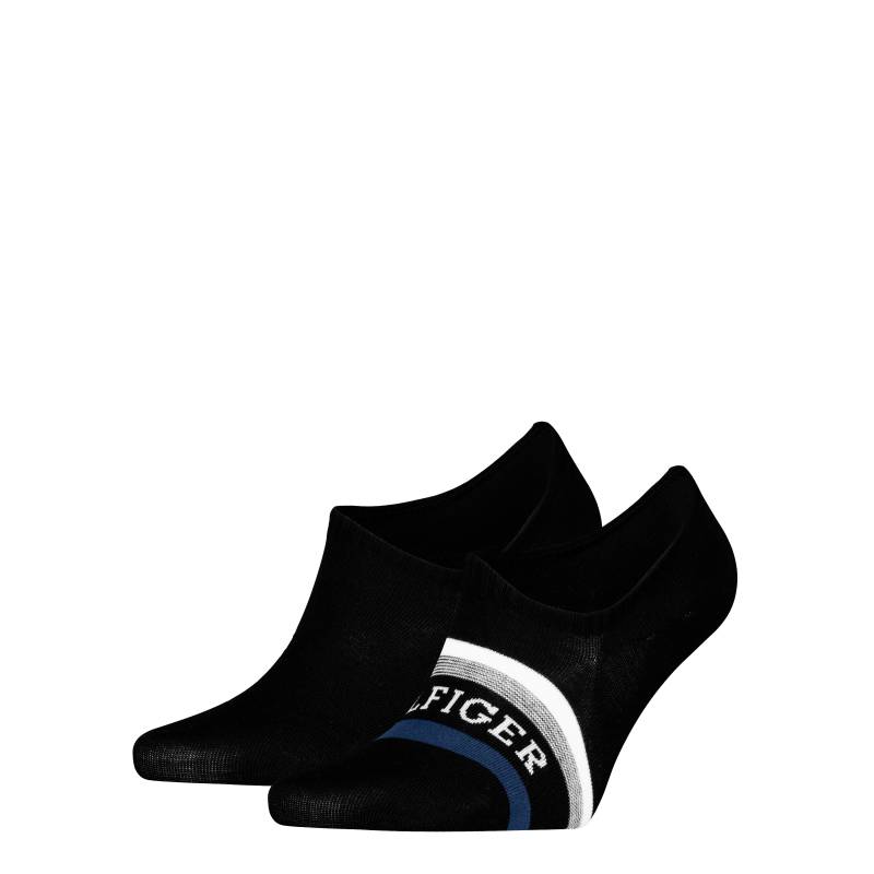Tommy Hilfiger Füsslinge »TH MEN FOOTIE 2P HILFIGER TAB«, (2 Paar) von TOMMY HILFIGER
