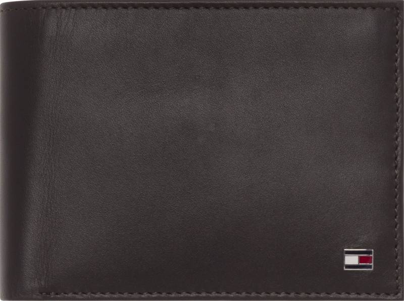 Tommy Hilfiger Geldbörse »ETON CC FLAP AND COIN POCKET«, aus weichem Leder von TOMMY HILFIGER