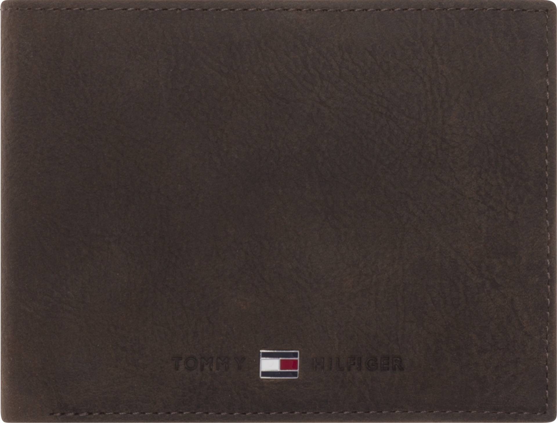 Tommy Hilfiger Geldbörse »JOHNSON CC AND COIN POCKET«, im kleinen Format aus hochwertigem Leder von TOMMY HILFIGER