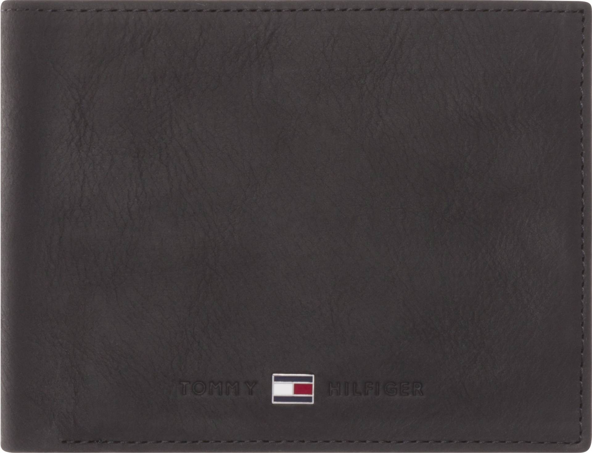 Tommy Hilfiger Geldbörse »JOHNSON CC AND COIN POCKET«, im kleinen Format aus hochwertigem Leder von TOMMY HILFIGER