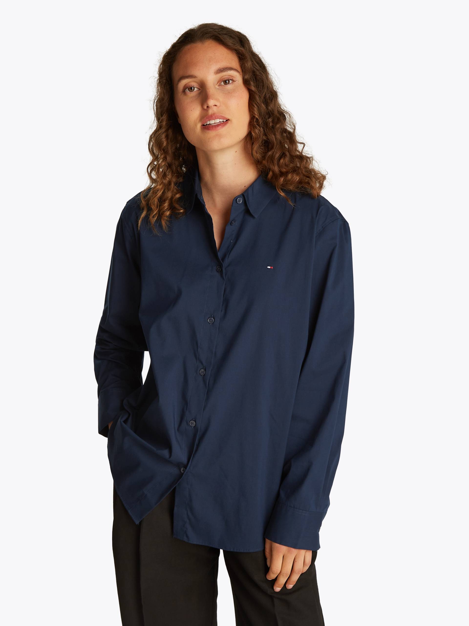 Tommy Hilfiger Hemdbluse »ESS POPLIN REGULAR SHIRT«, im klassischen Stil Tommy Hilfiger Hemdbluse »ESS POPLIN REGULAR SHIRT«, im klassischen Stil von TOMMY HILFIGER