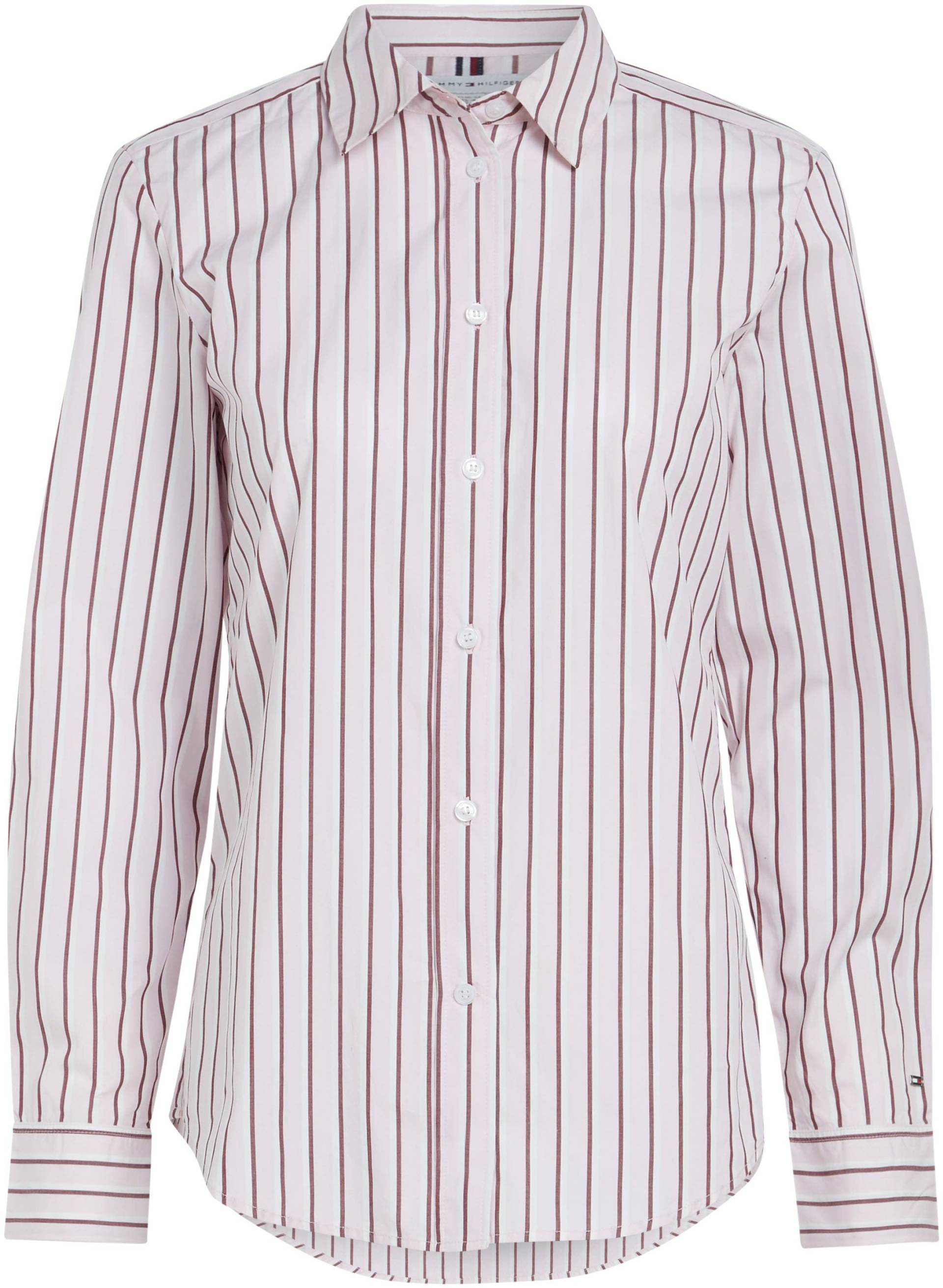 Tommy Hilfiger Hemdbluse »RWB REGULAR SHIRT LS«, im modischem Streifendessin von TOMMY HILFIGER