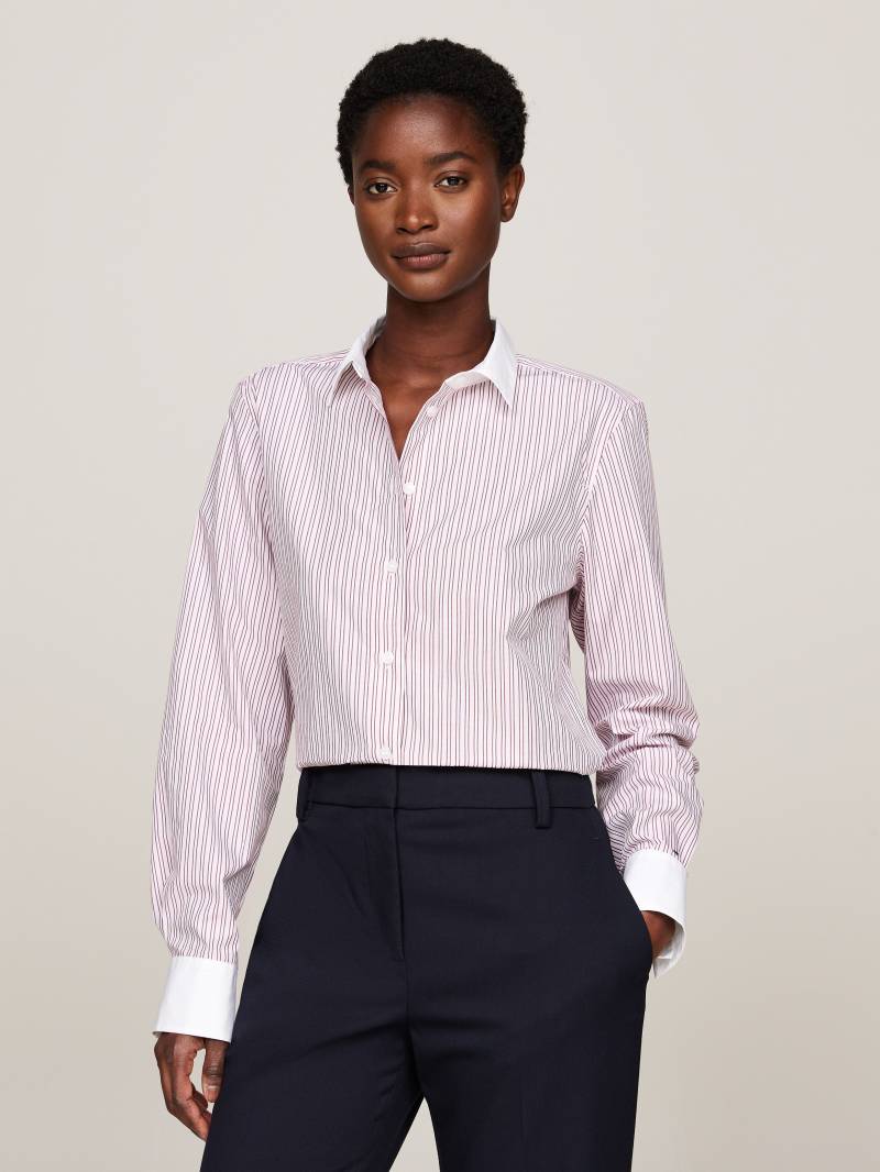 Tommy Hilfiger Hemdbluse »STRIPE REGULAR SHIRT«, mit Streifendessin von TOMMY HILFIGER