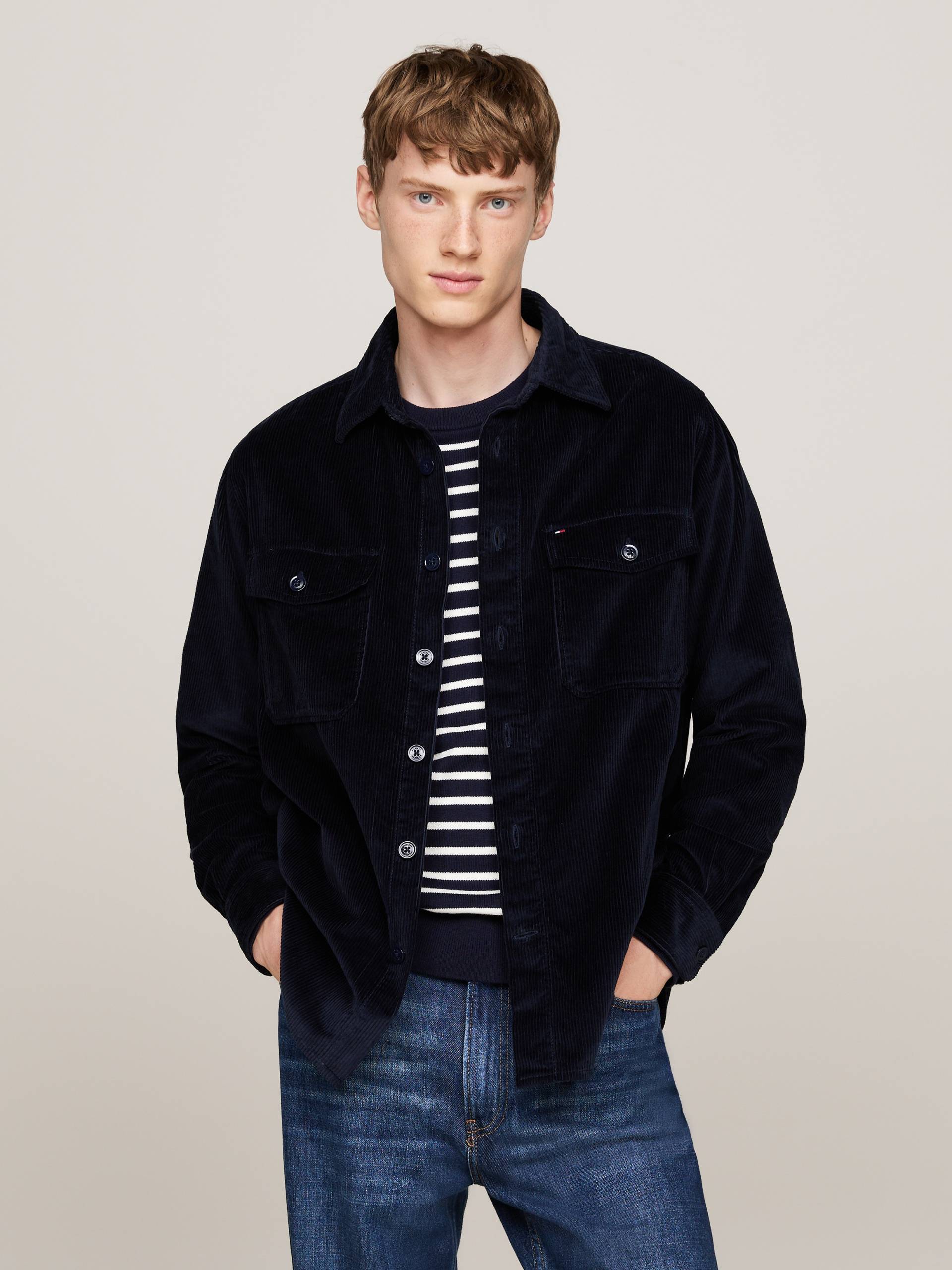 Tommy Hilfiger Hemdjacke »CORDUROY OVERSHIRT« Tommy Hilfiger Hemdjacke »CORDUROY OVERSHIRT« von TOMMY HILFIGER