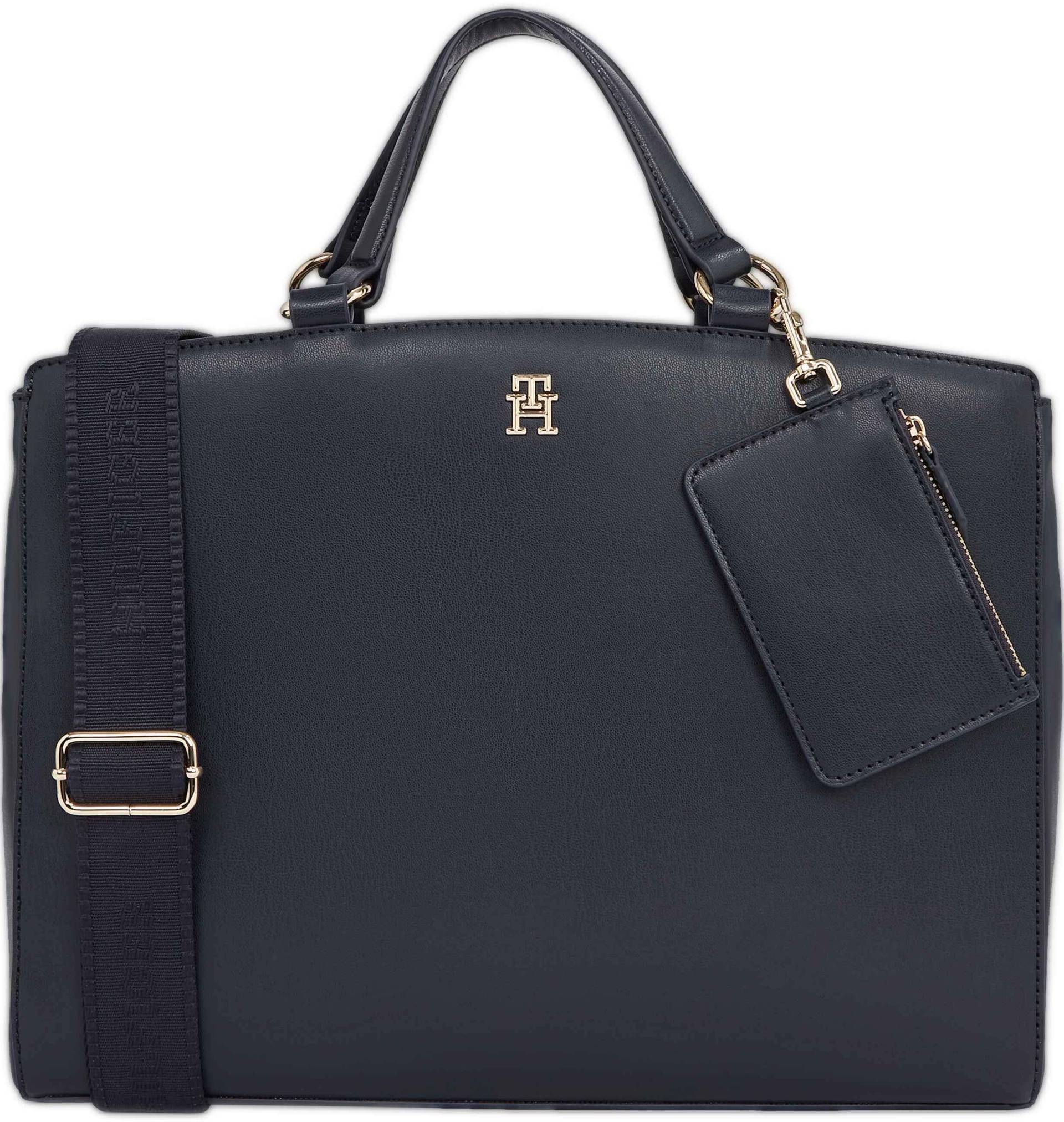 Tommy Hilfiger Henkeltasche »Women TH MONOTYPE SATCHEL Satchel«, Damen Tasche von TOMMY HILFIGER