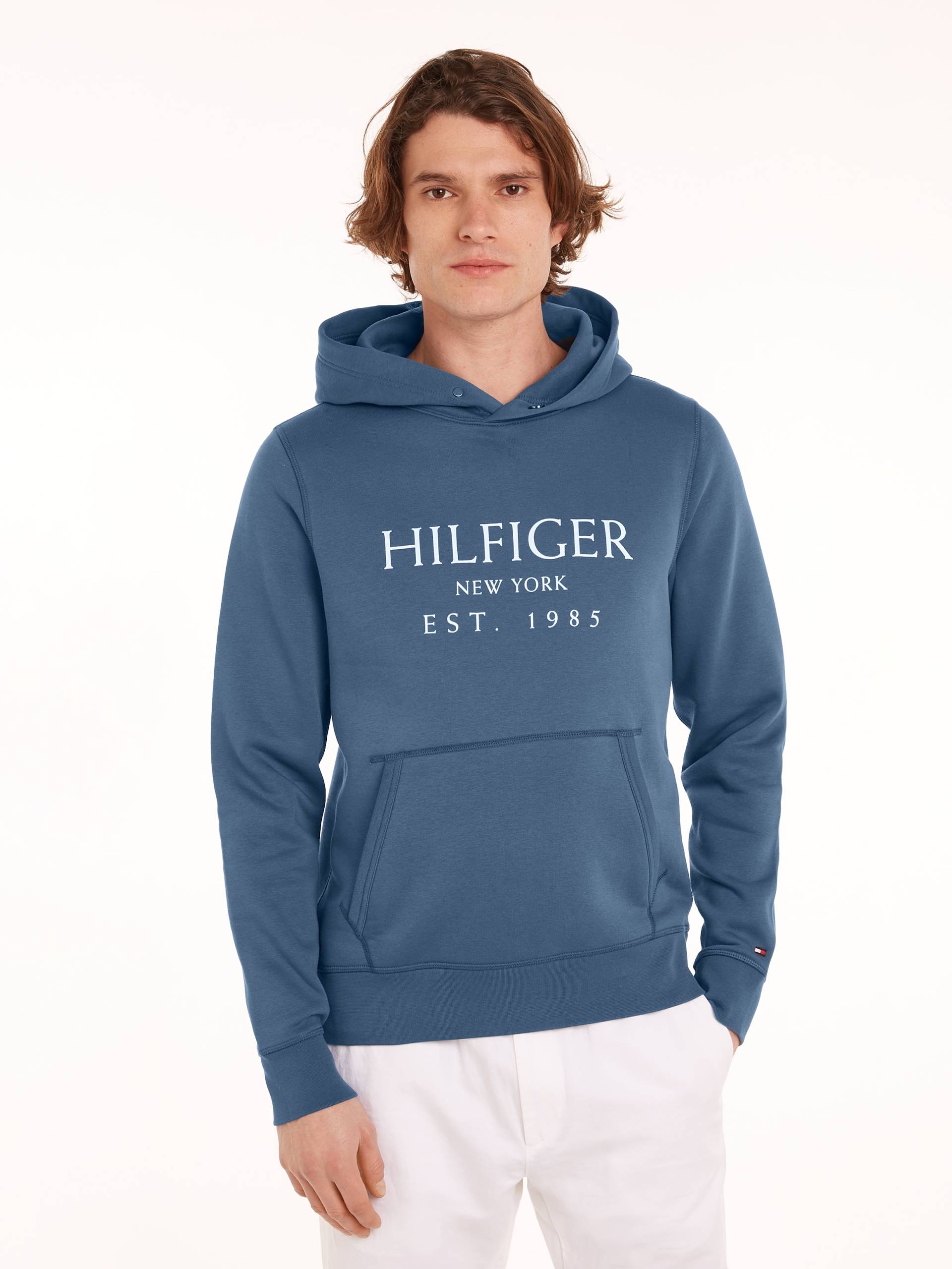 Tommy Hilfiger Hoodie »BIG HILFIGER HOODY«, mit kontrastfarbenen Print von TOMMY HILFIGER