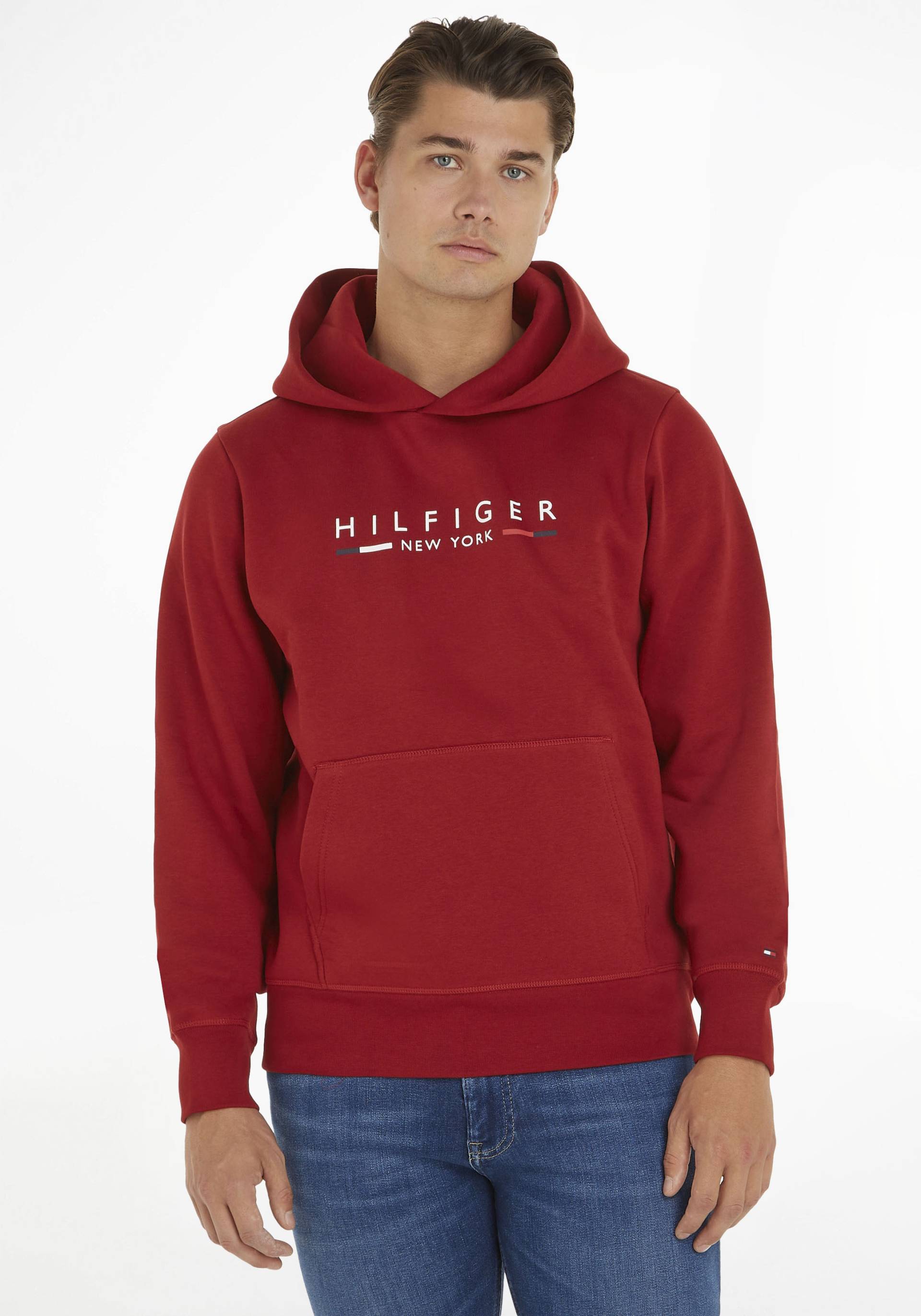 Tommy Hilfiger Hoodie »HILFIGER NEW YORK HOODY«, mit Kängurutasche von TOMMY HILFIGER