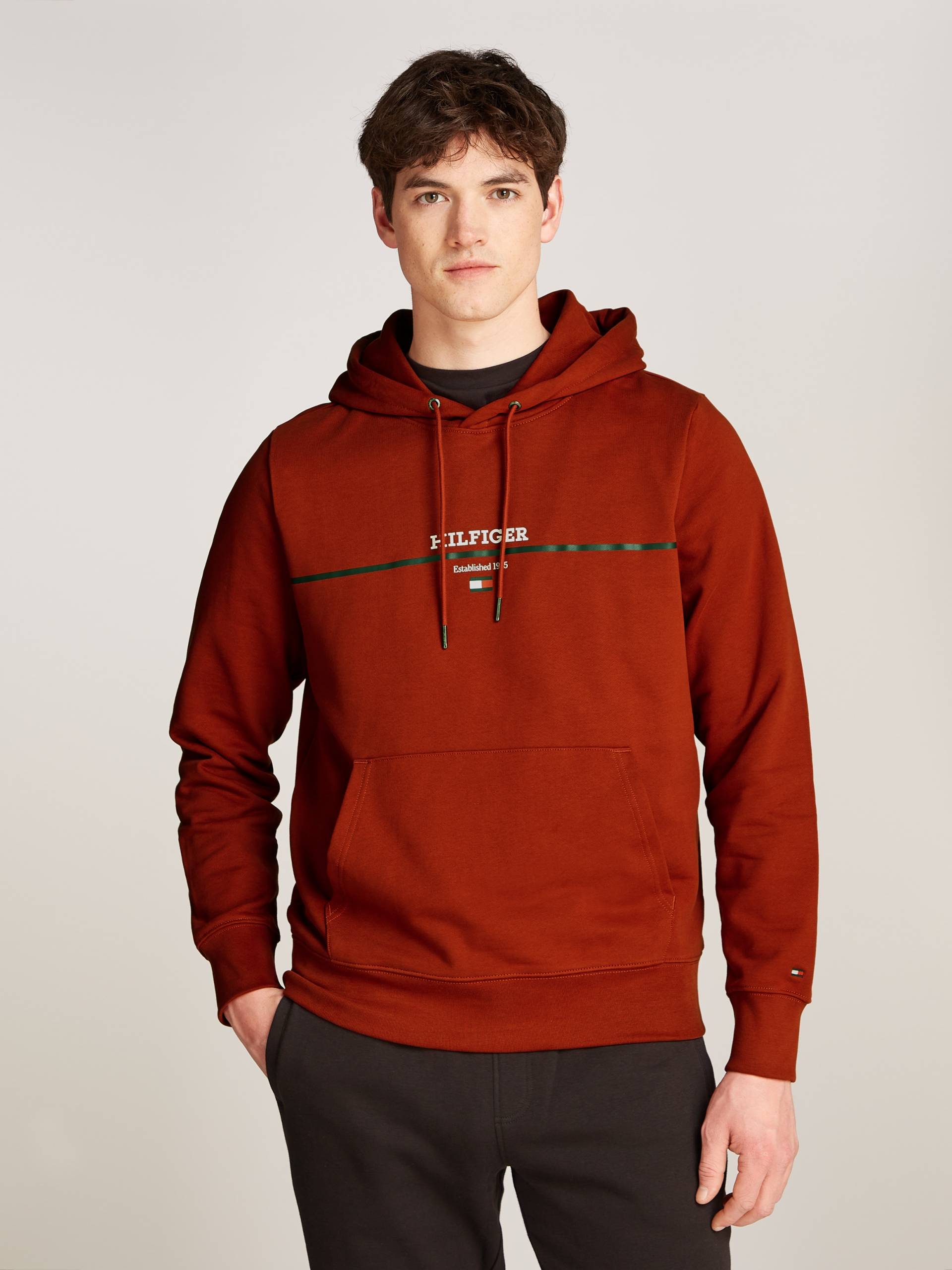 Tommy Hilfiger Hoodie »HILFIGER STRIPE TERRY HOODY« Tommy Hilfiger Hoodie »HILFIGER STRIPE TERRY HOODY« von TOMMY HILFIGER
