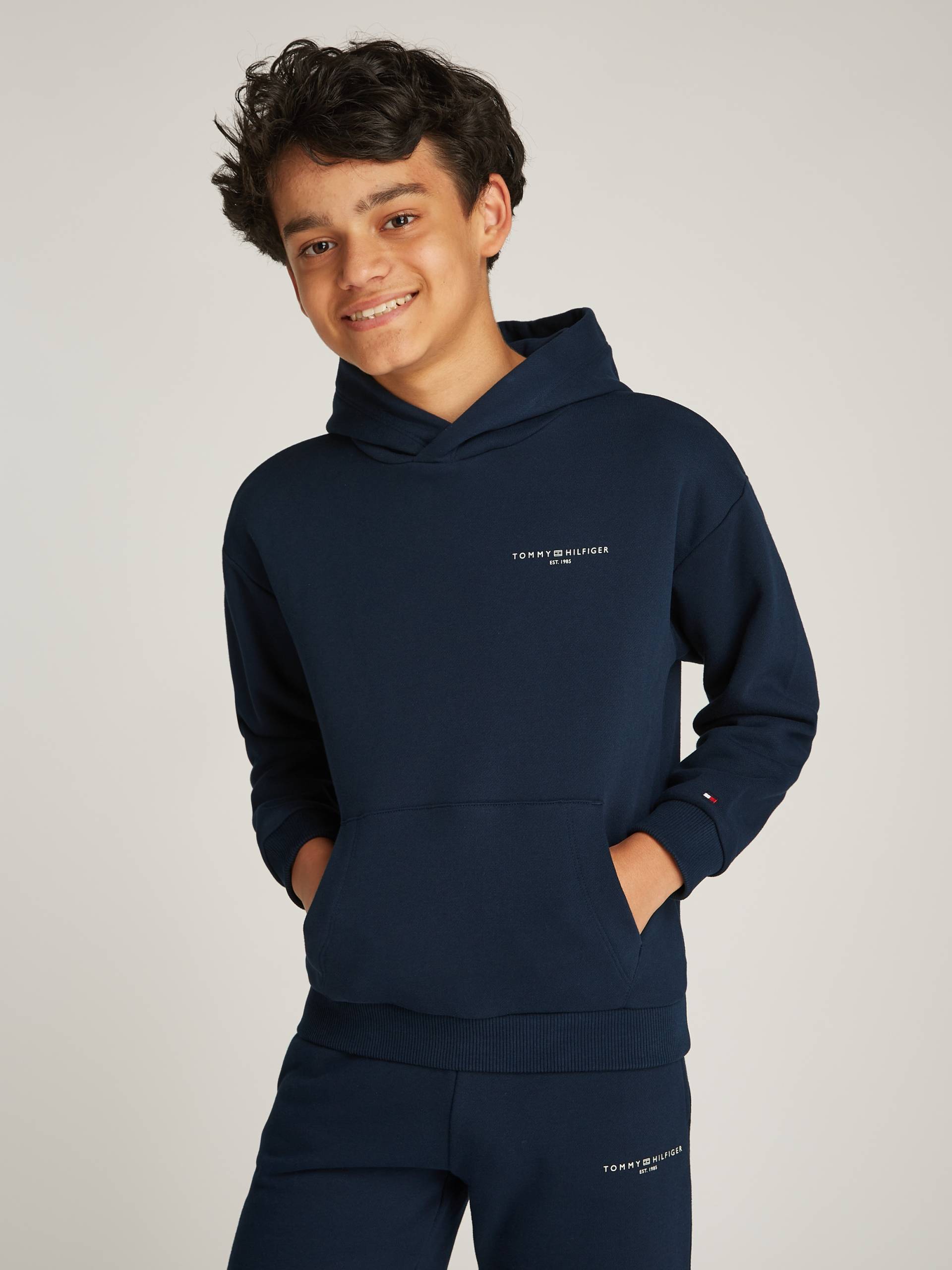 Tommy Hilfiger Hoodie »MINI CORP HOODIE«, mit Logodruck Tommy Hilfiger Hoodie »MINI CORP HOODIE«, mit Logodruck von TOMMY HILFIGER
