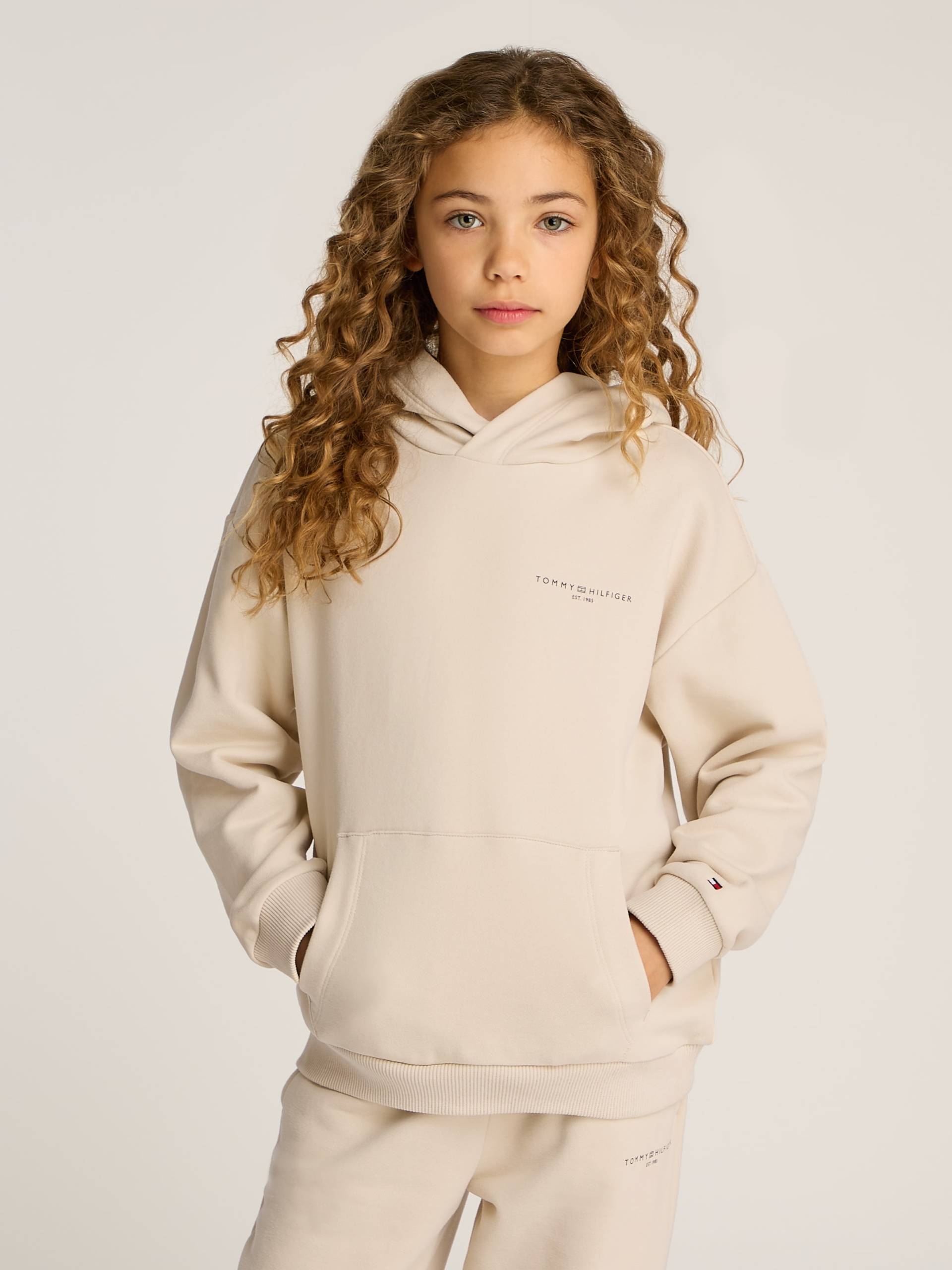 Tommy Hilfiger Hoodie »MINI CORP HOODIE«, mit Logodruck Tommy Hilfiger Hoodie »MINI CORP HOODIE«, mit Logodruck von TOMMY HILFIGER