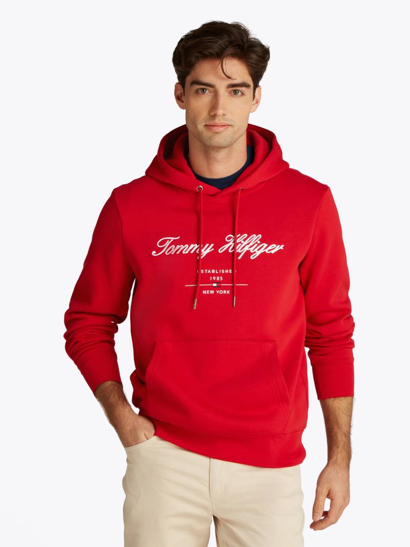 Tommy Hilfiger Hoodie »SCRIPT LOGO HOODY«, mit aufgesticktem Logo von TOMMY HILFIGER