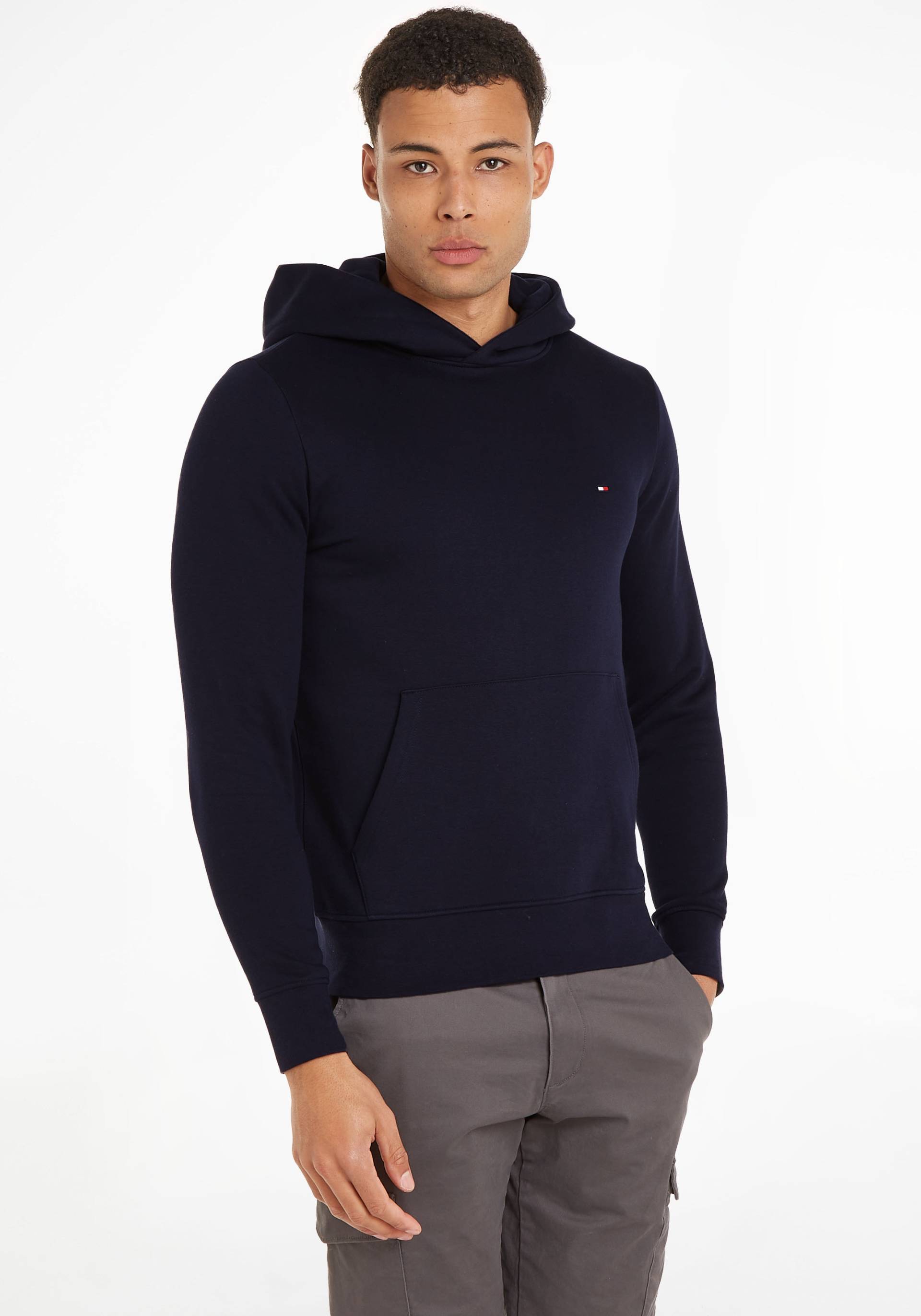 Tommy Hilfiger Hoodie »FLAG LOGO HOODY«, mit Kängurutasche vorne von TOMMY HILFIGER