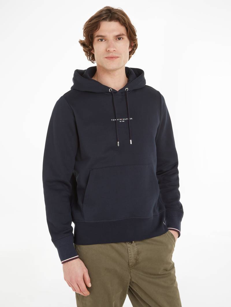 Tommy Hilfiger Hoodie »TOMMY LOGO TIPPED HOODY«, Tommy-Tape innen am Ausschnitt, Flag-Stickerei am Ärmel von TOMMY HILFIGER