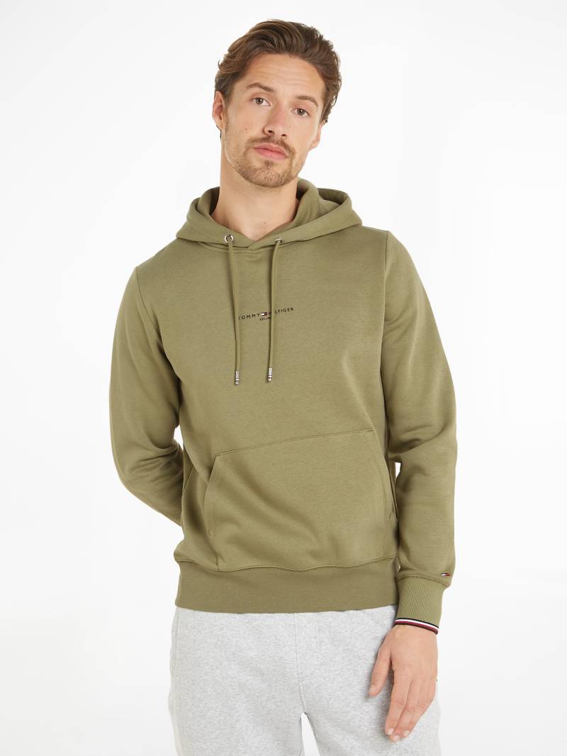 Tommy Hilfiger Hoodie »TOMMY LOGO TIPPED HOODY«, Tommy-Tape innen am Ausschnitt, Flag-Stickerei am Ärmel von TOMMY HILFIGER