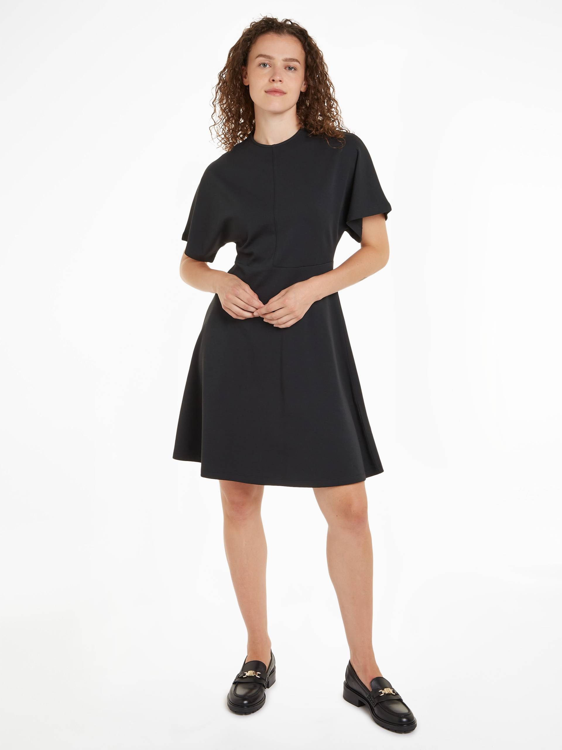 Tommy Hilfiger Jerseykleid »F&F INTERLCK MODAL KNEE DRS SS«, in Knielänge Tommy Hilfiger Jerseykleid »F&F INTERLCK MODAL KNEE DRS SS«, in Knielänge von TOMMY HILFIGER