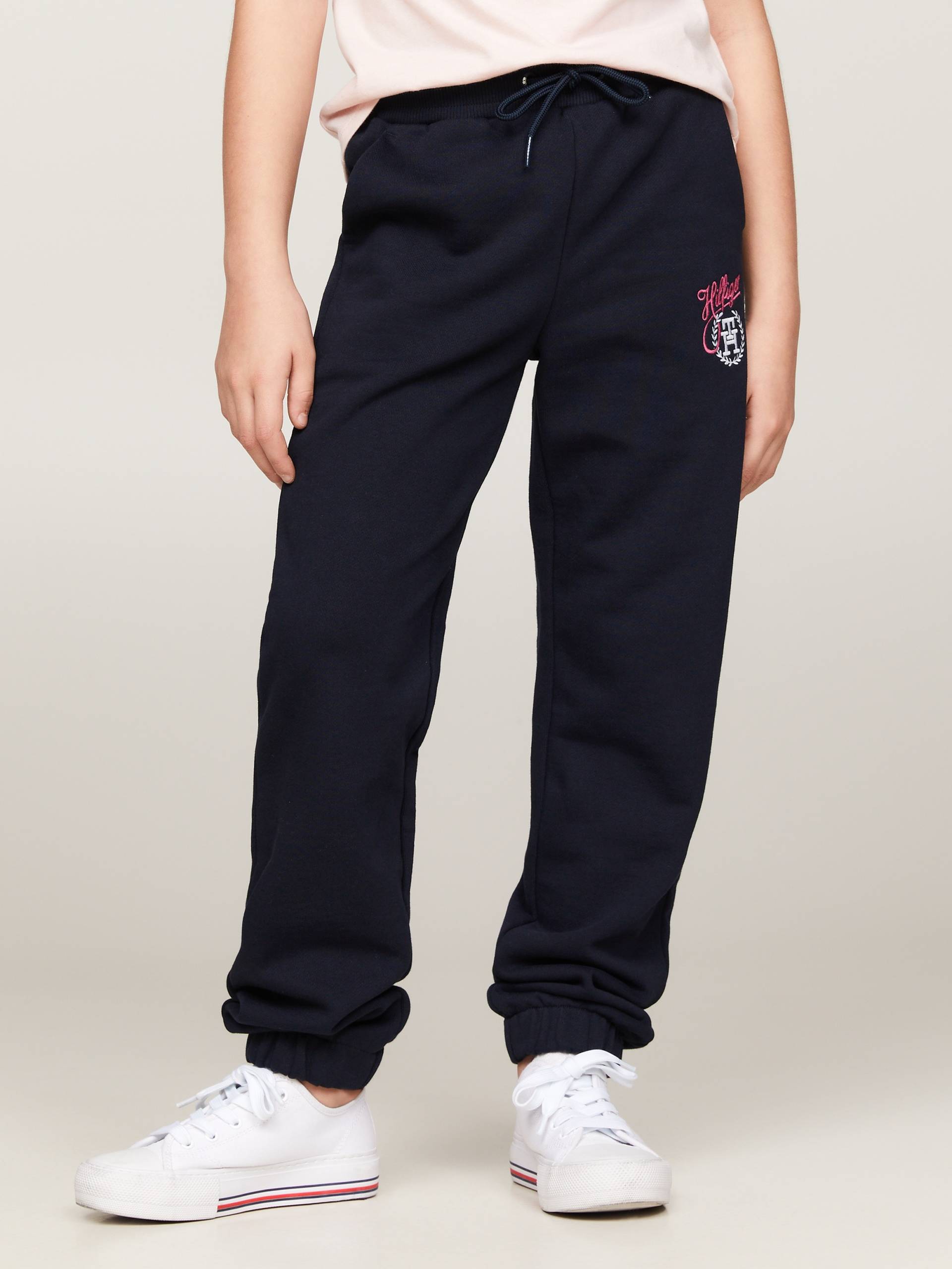 Tommy Hilfiger Jogginghose »HILFIGER SCRIPT SWEATPANT«, Kinder bis 16 Jahre von TOMMY HILFIGER