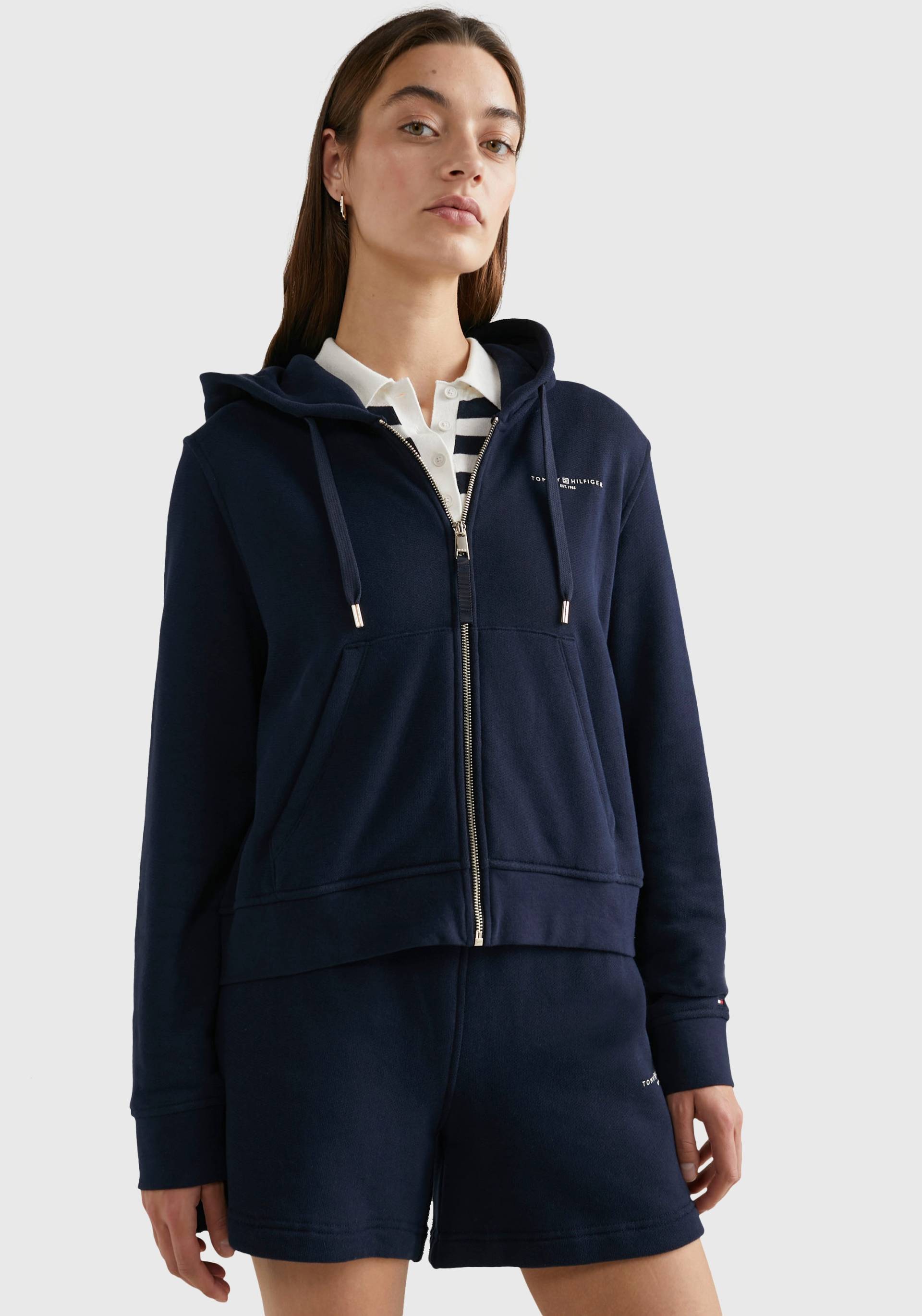 Tommy Hilfiger Kapuzensweatjacke »1985 REG MINI CORP ZIP HOODIE«, von dem Jahr 1985 inspiriert von TOMMY HILFIGER